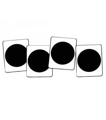 Jeu de 4 points cercle en plastique 20x25 cm