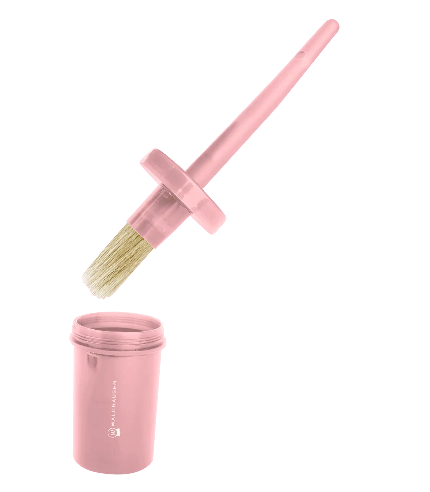 Waldhausen Hufpinselsafe – Pinceau à sabots avec boîte de rangement, linnea pink