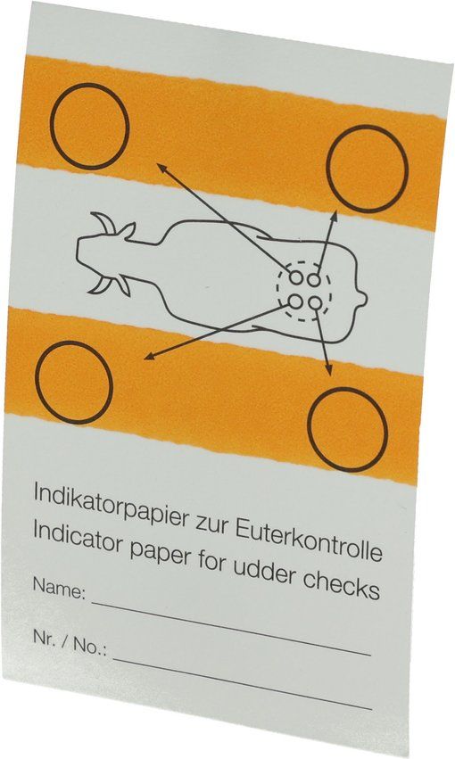 Kerbl Mastitis Indicator Paper, Udder Health Test, 25 Sheets