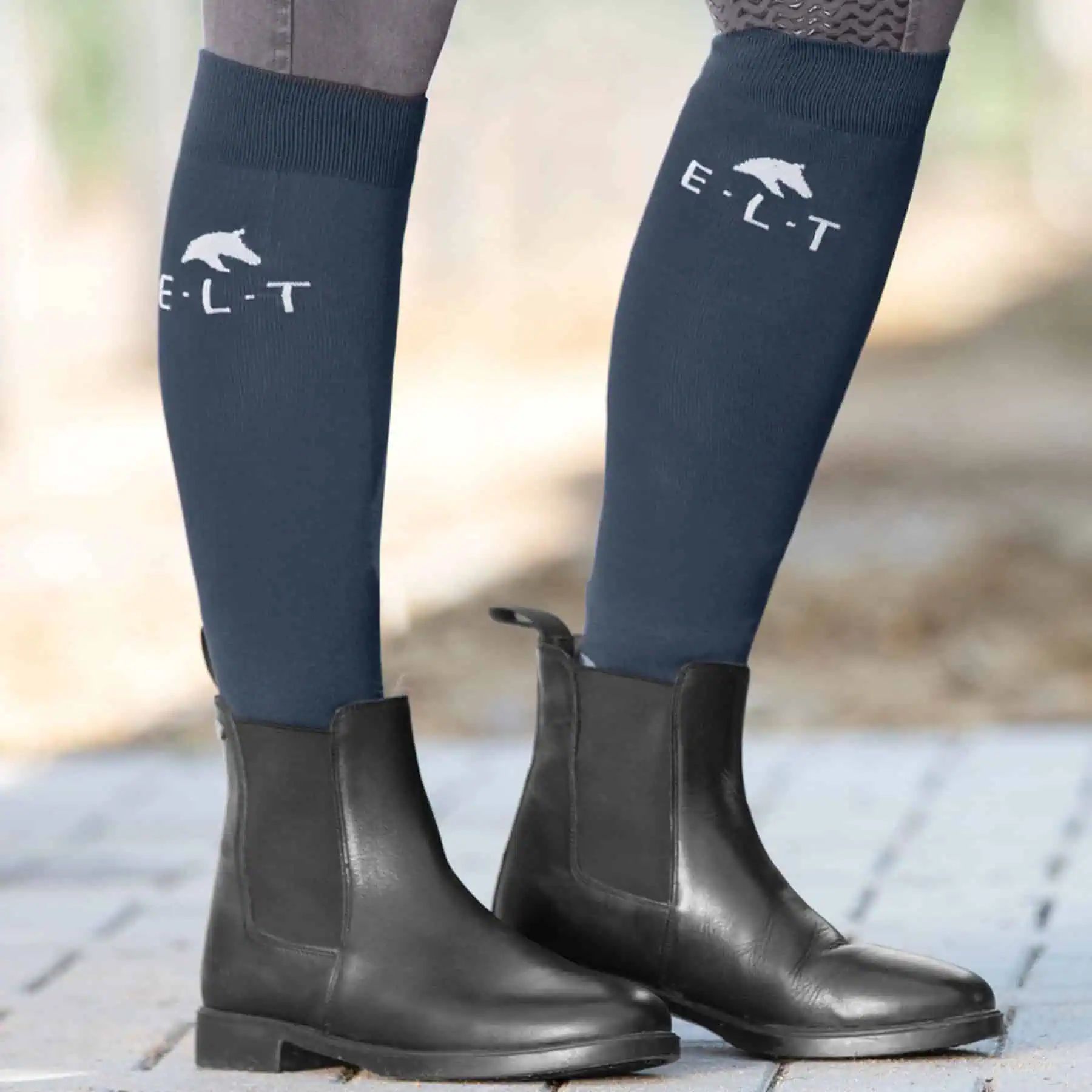 ELT Jodhpurstiefelette Winter, Glattleder, wärmendes Futter, 40