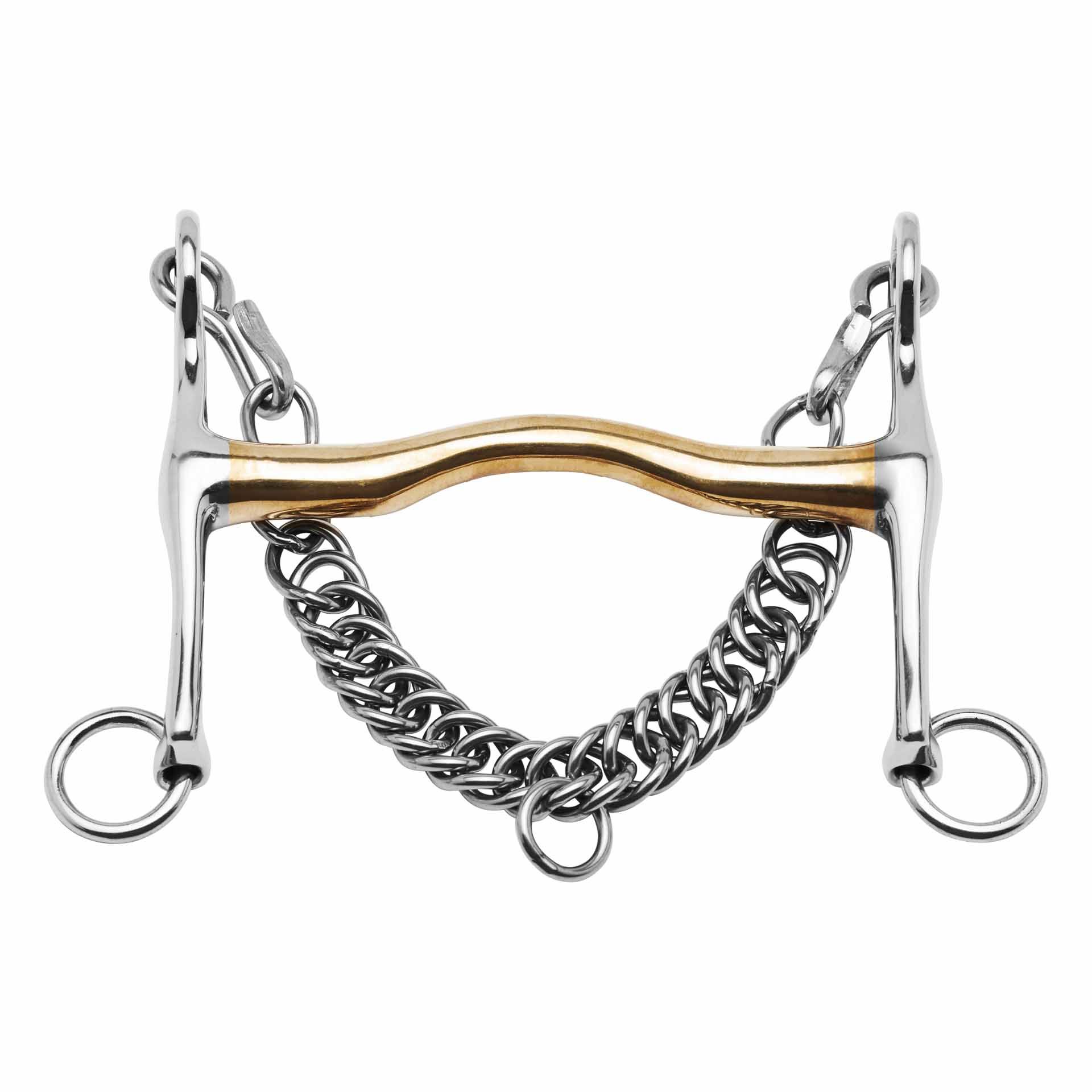 Mors de filet de dressage BUSSE, sans mors, KAUGAN, 14 mm