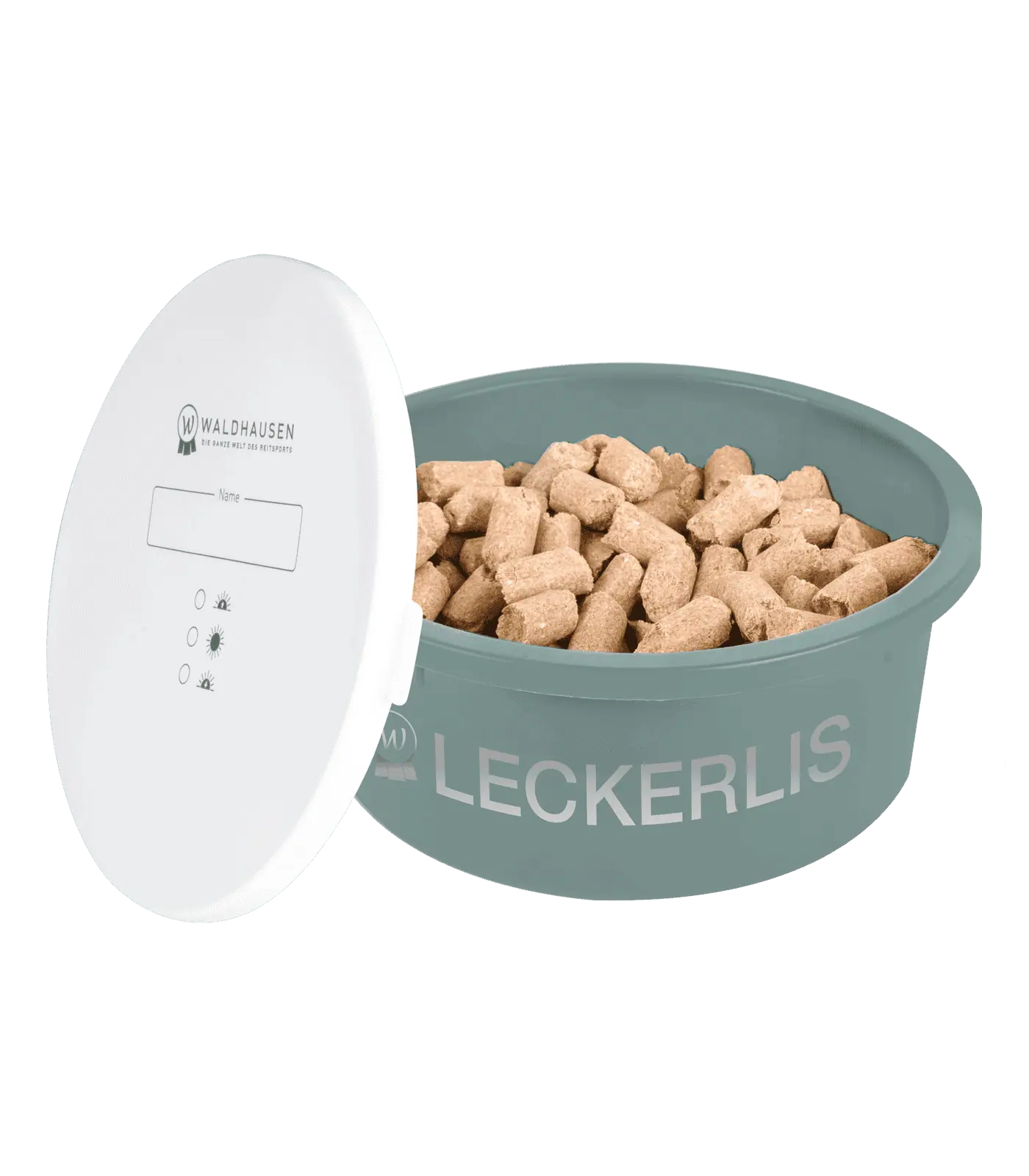 Bol à aliments Waldhausen avec couvercle, anti-souris, 2 l, alimentaire, gui