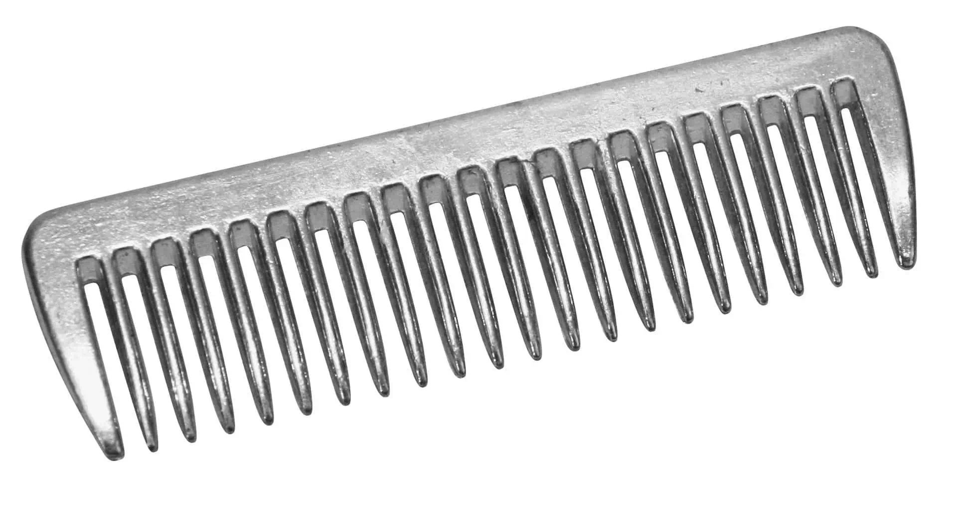 Pettine per criniera senza manico in alluminio