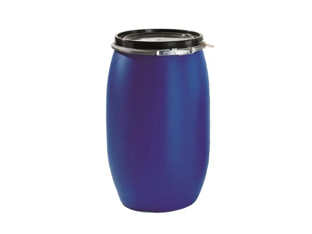 Foderlåda med lock, 120 liters höjd ca 80 cmx80 cm
