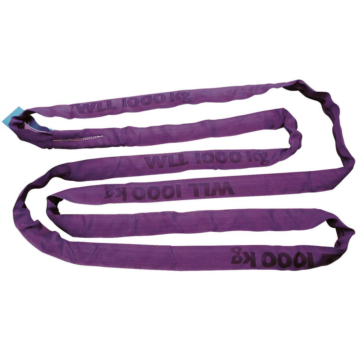 Kerbl Élingue Ronde Capacité 1t/2t, Double Gaine, Testée TÜV/GS, 4 m
