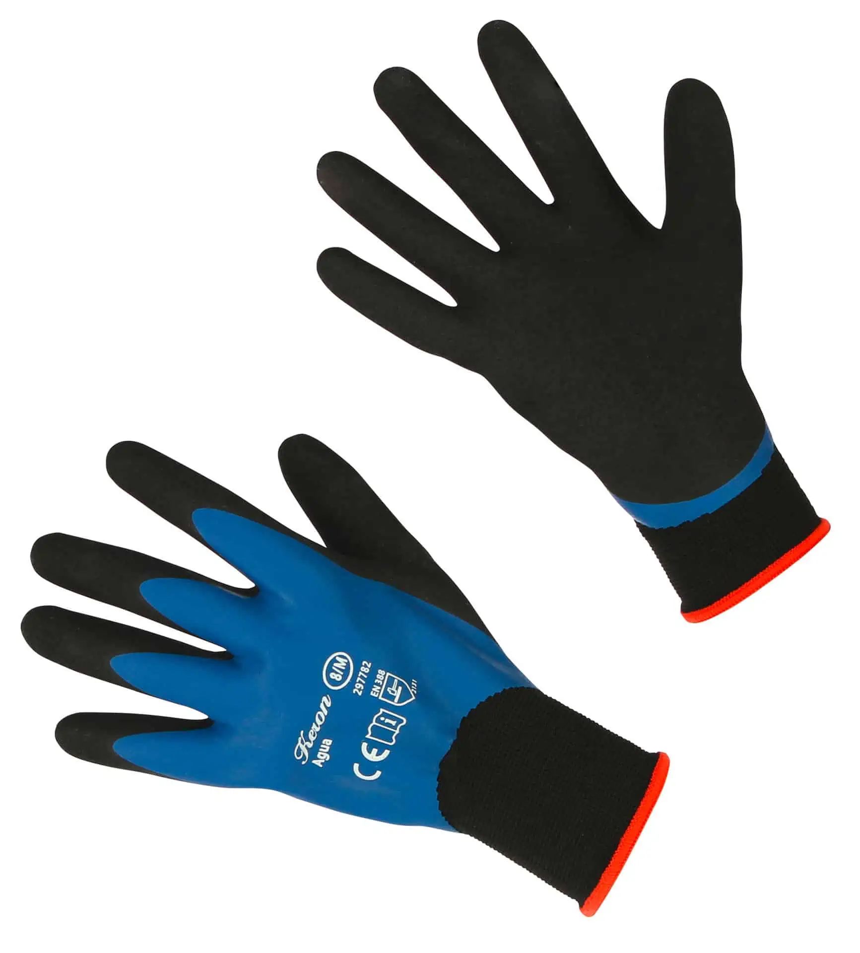 Work glove Agua, size 11 (XXL) bicolor, double dipped
