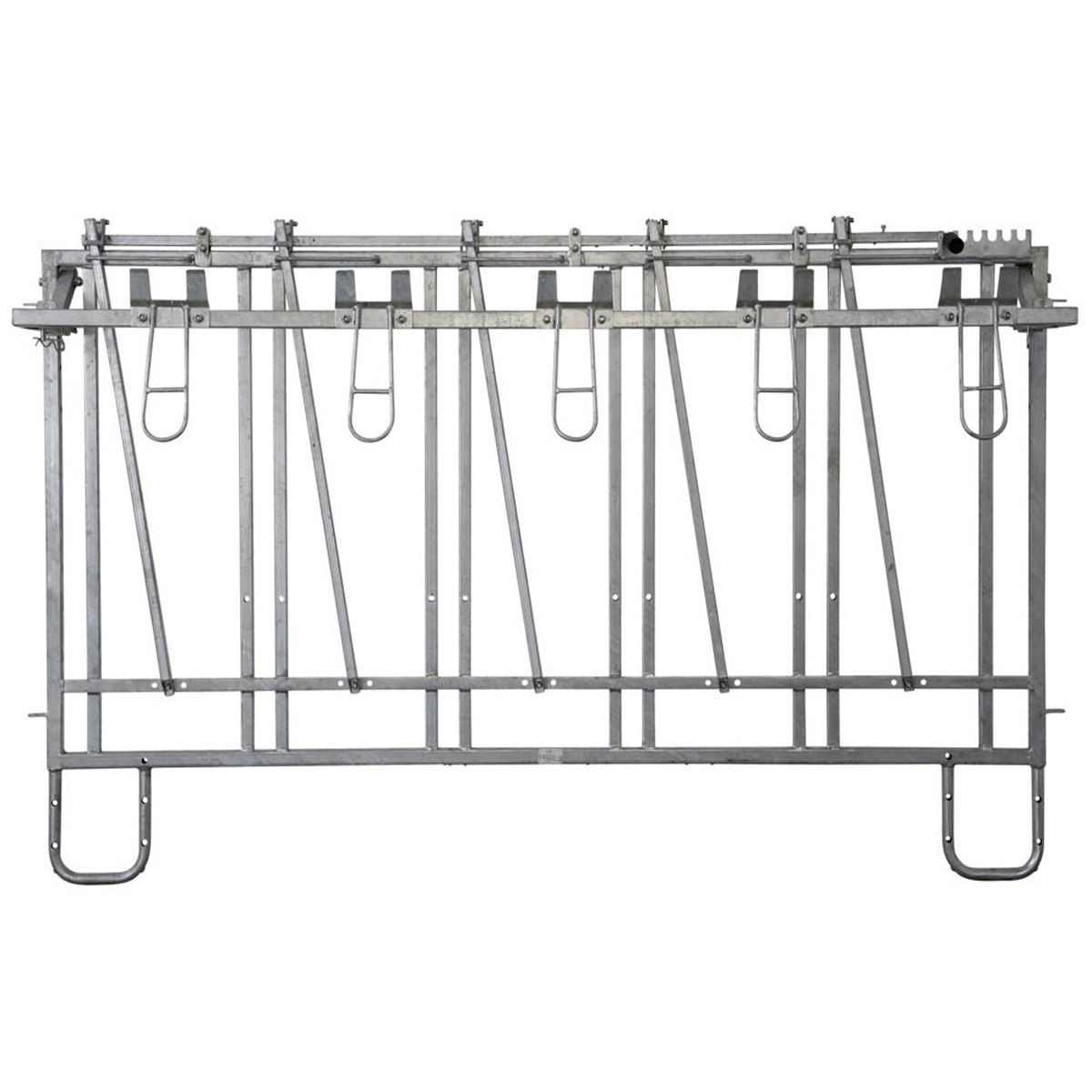 Cornadis Modulaire pour veaux, Enclos d'alimentation, vue de face