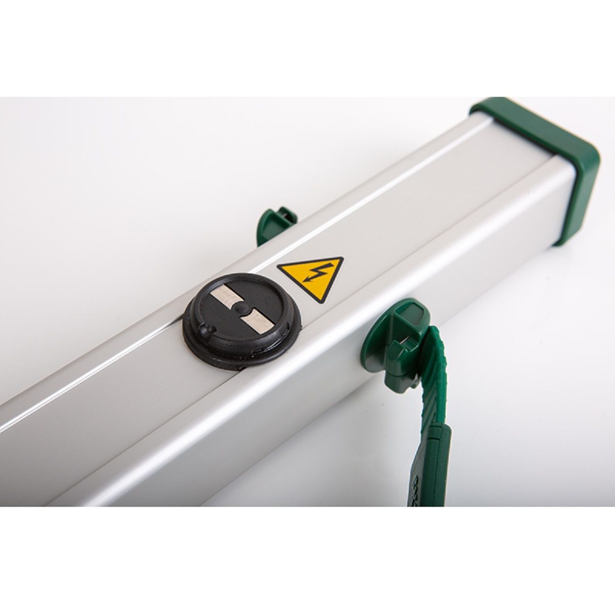 RoFlexs Zaunsystem Premium E145 Set Weidezaun Pferd, 56 m², Detailansicht, Anschluss