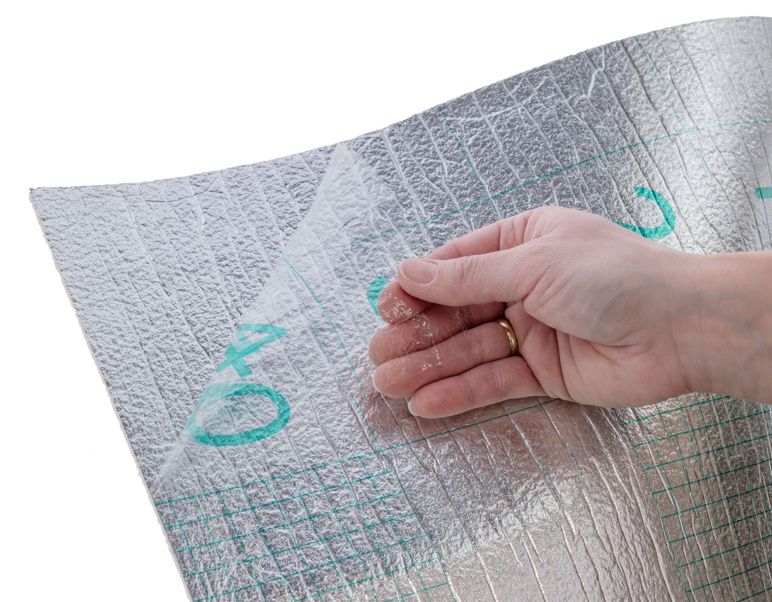 insulation, reflective foil, thermal blanket, hand holding, silver foil