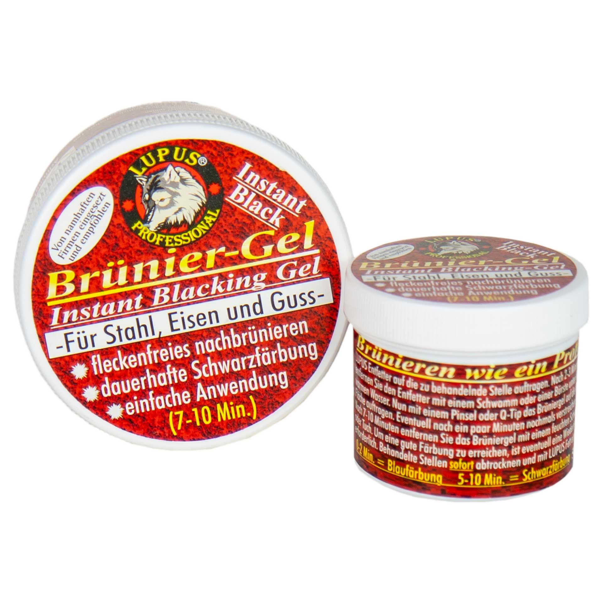 Brüniergel, Instant 50g, Verpackung