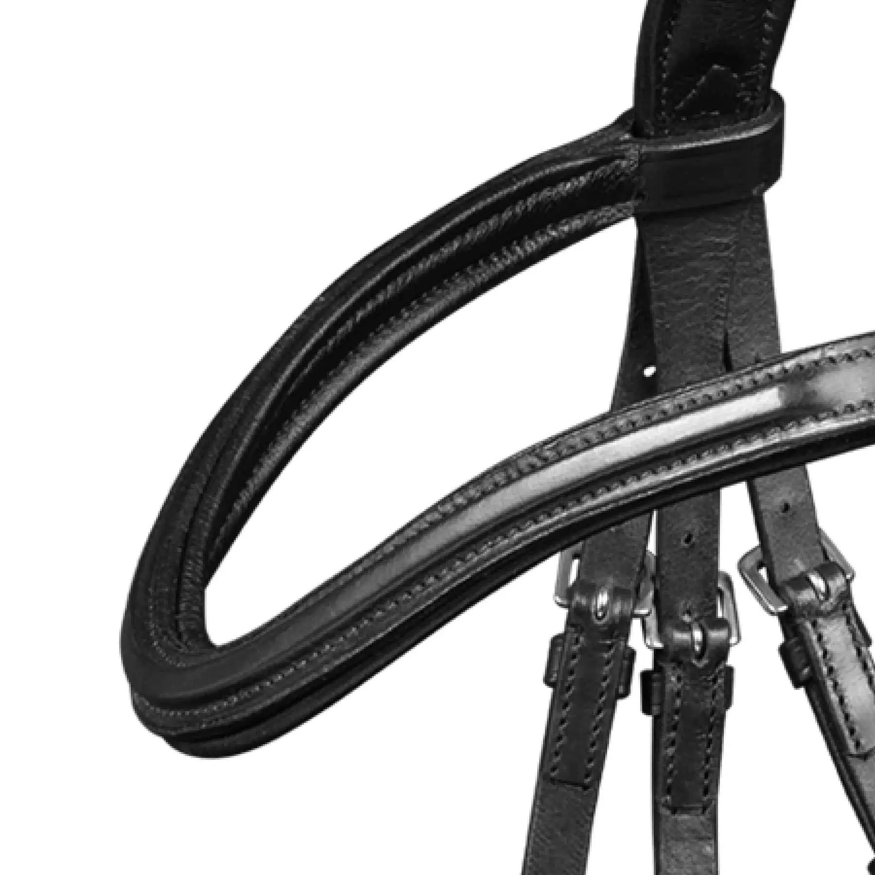 Waldhausen X-Line Bridon standard Cancún, muserolle mexicaine, détail