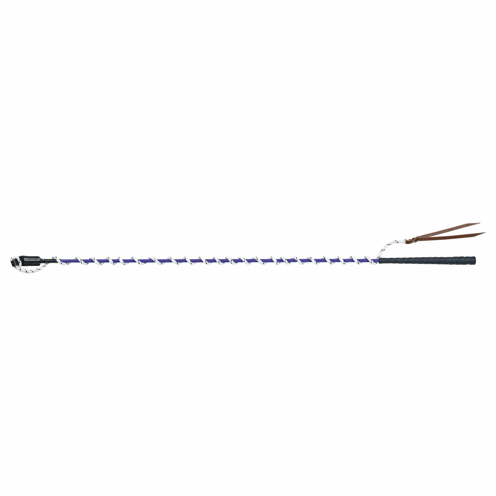 Canne de contact BUSSE TRAINING avec corde, travail au sol, 100 cm, violet