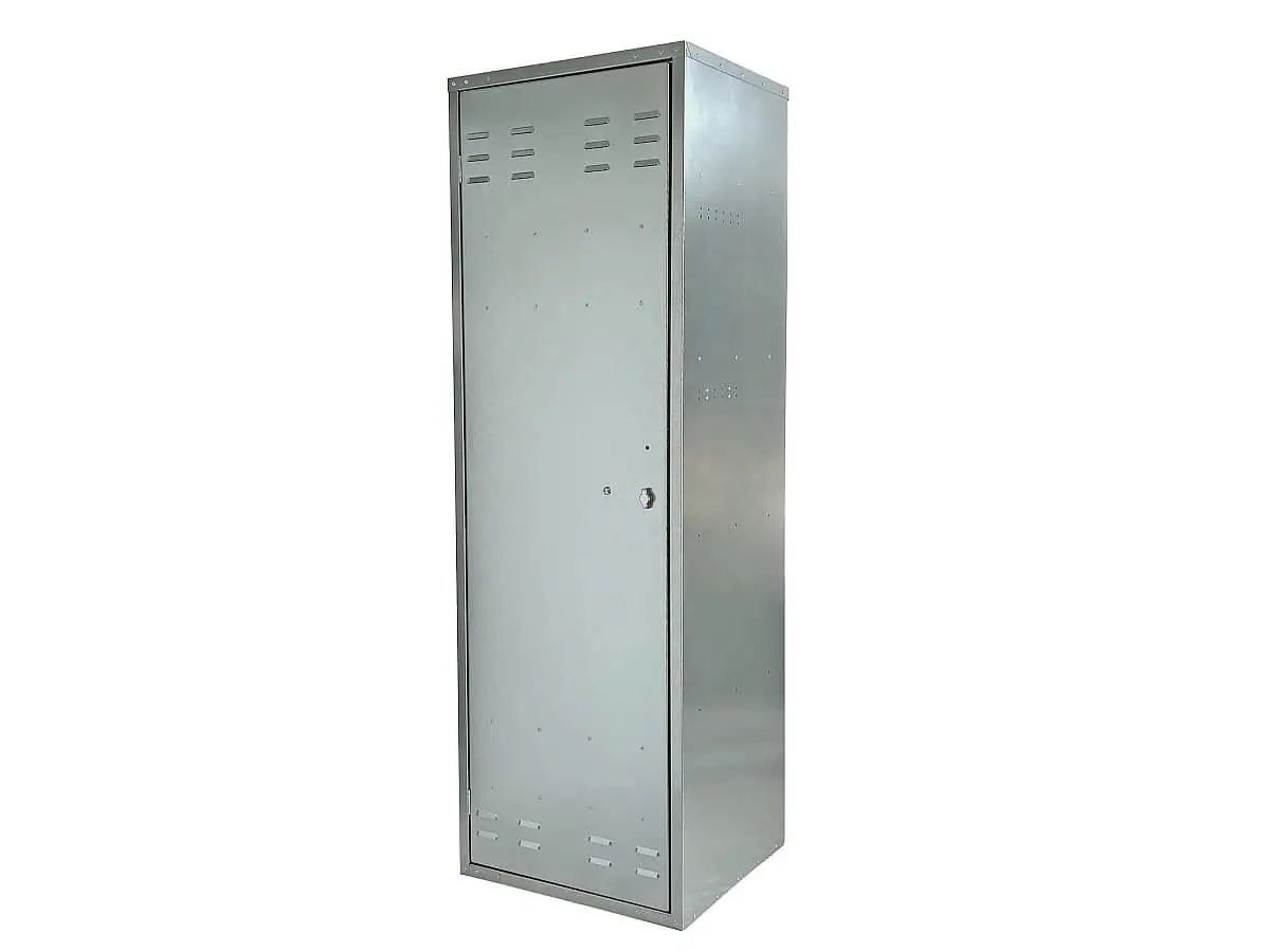 Growi Sattelschrank Standard mit Sattel- und Trensenhaltern, Zylinderschloss, 190 x 60 x 60 cm