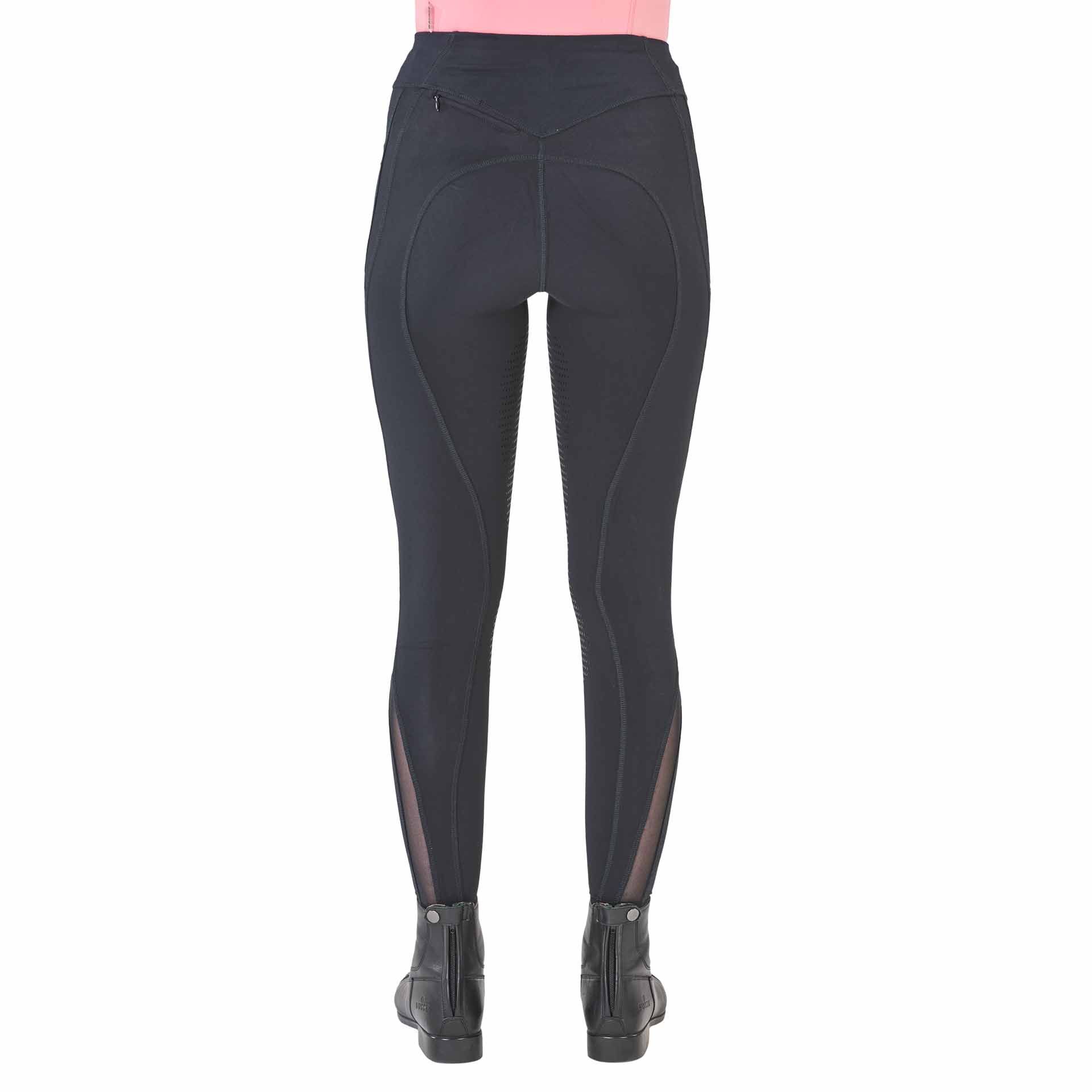 Collant d'équitation BUSSE AIRY II, léger avec inserts mesh, vue arrière