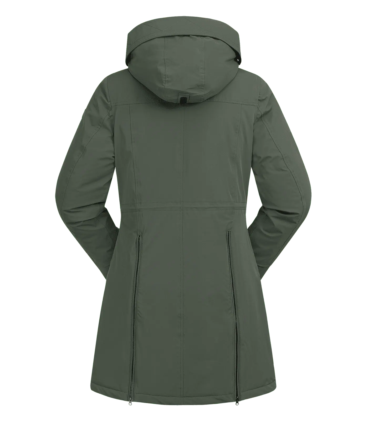Parka d'équitation Ontario ELT, imperméable et coupe-vent, vue arrière