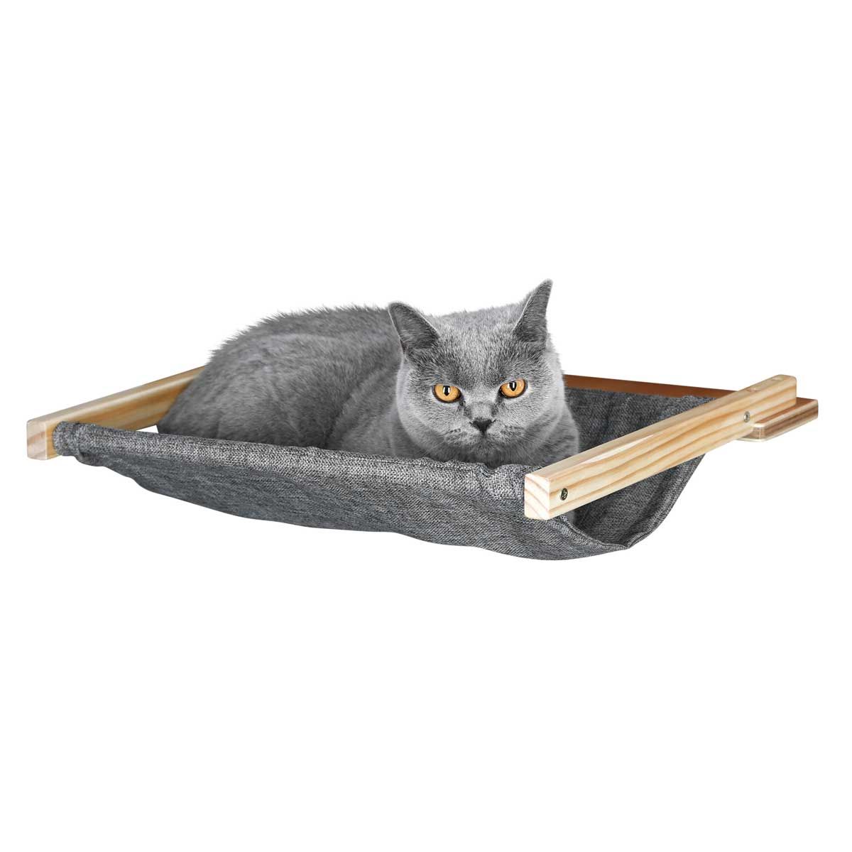 Wall hammock Tofana 45x40x1,5cm, grey