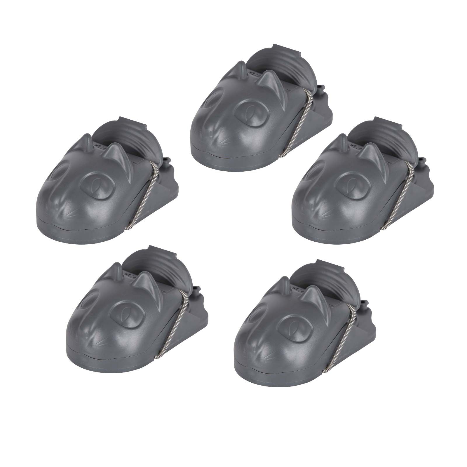 Piège à souris mouseStop avec appât de rechange (Pack de 5)