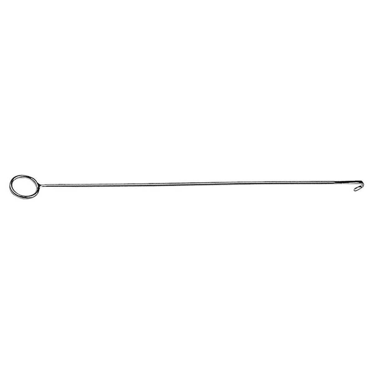 Cârlig de nașteri Kerbl porci & oi, inox cu mâner inelar, 54 cm