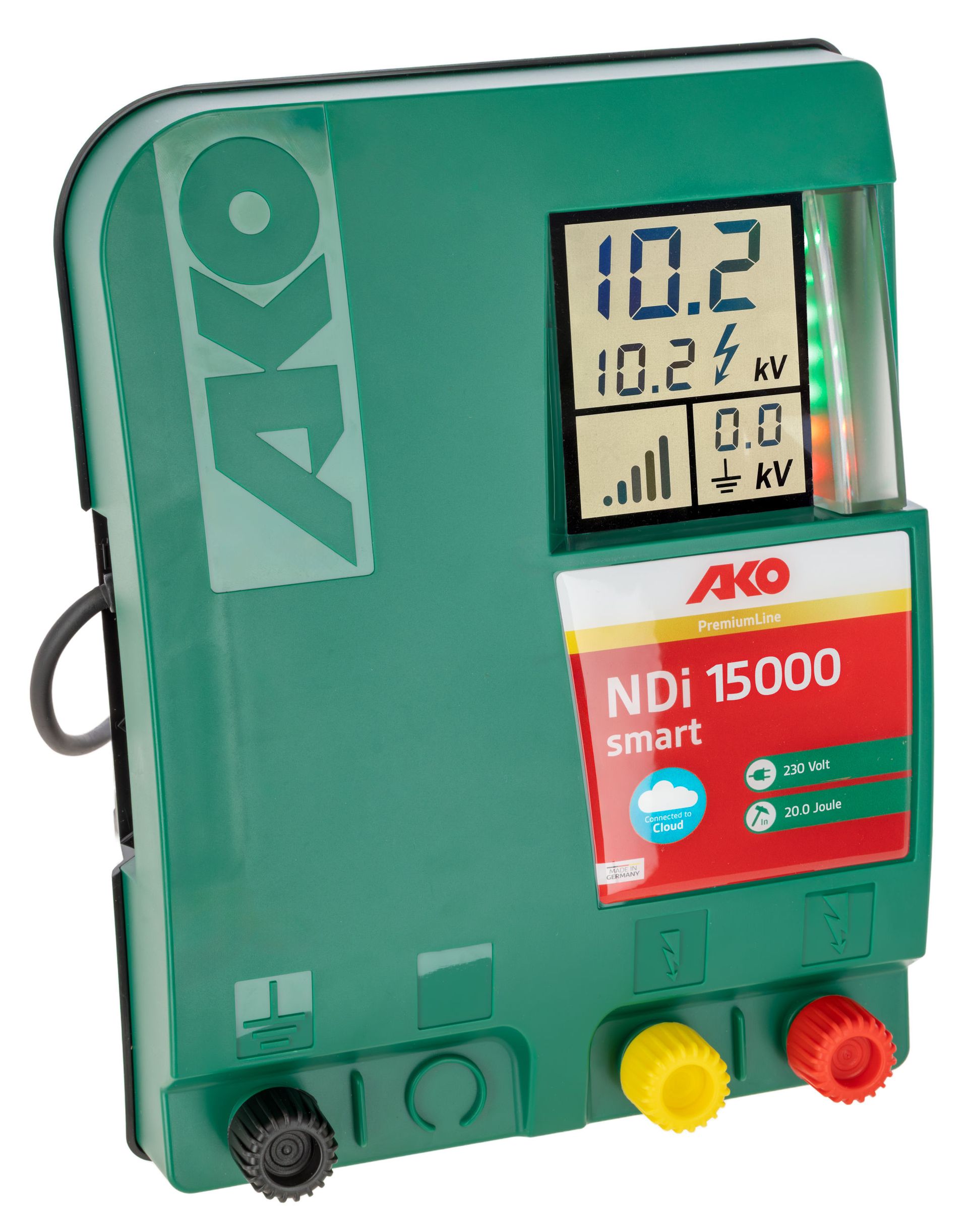 AKO NDi 15000 SMART Weidezaungerät 230 V, App-Steuerung, für Bullen, Schafe