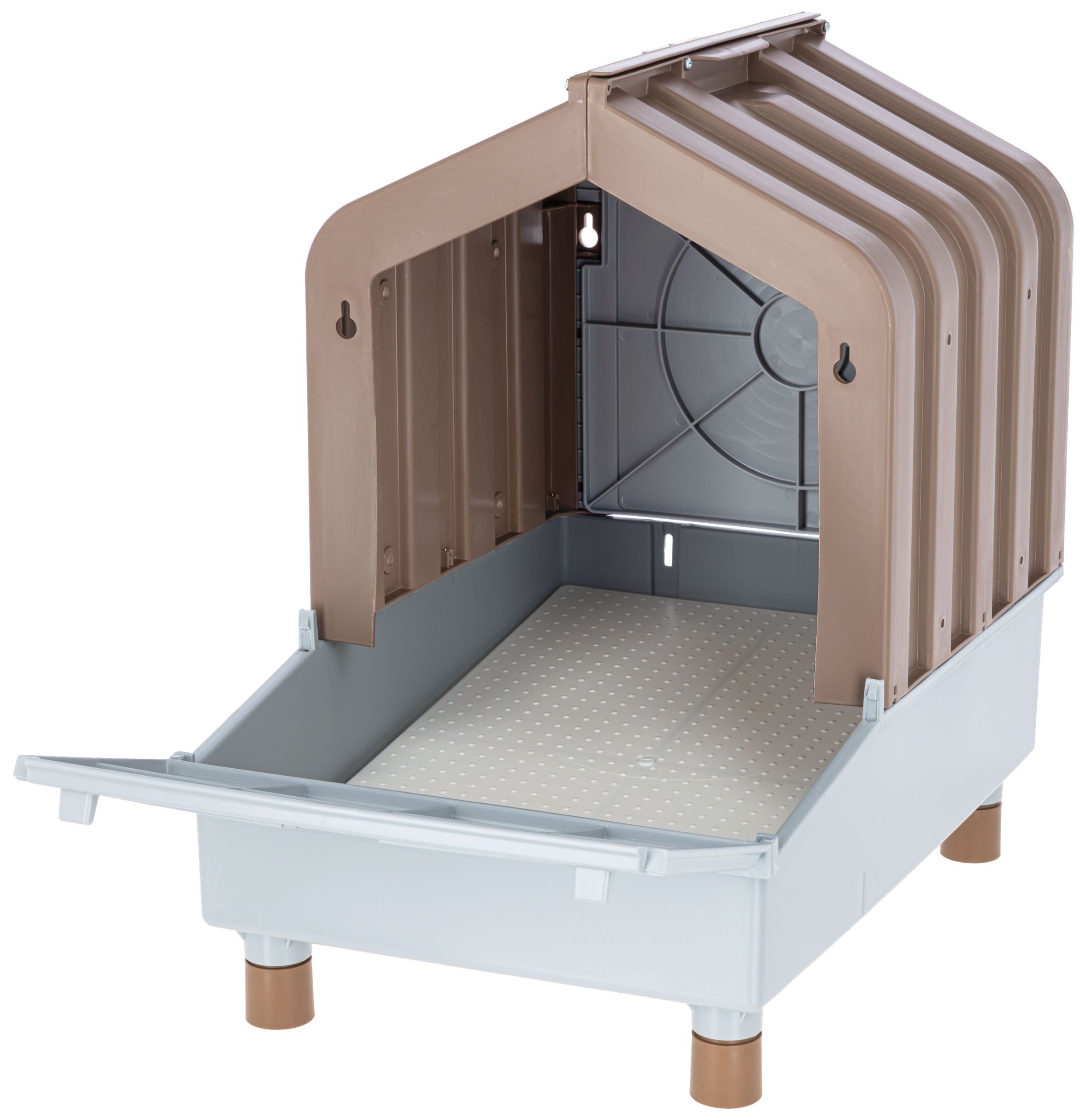 Kerbl Legenest Kunststoff modular, 2in1 für 5 Hühner