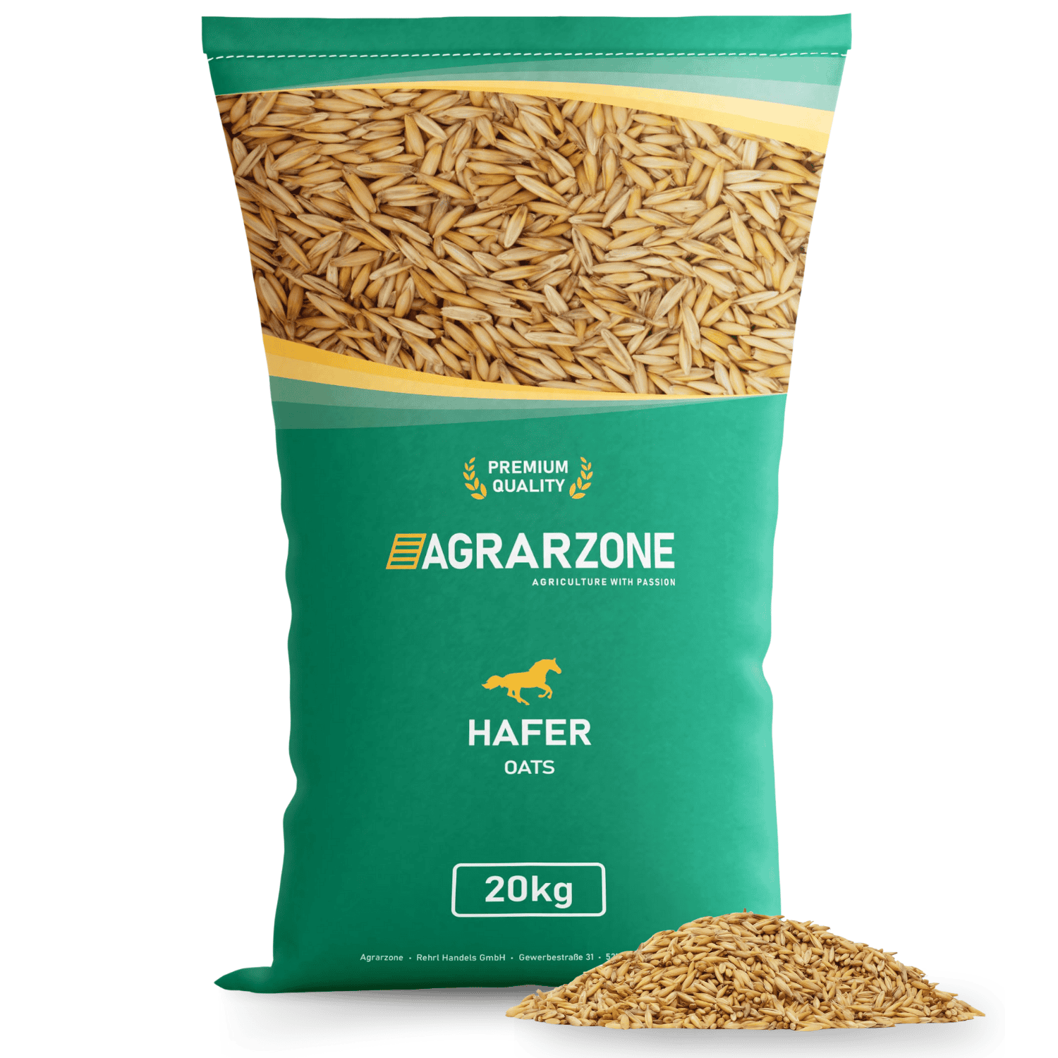 Agrarzone Hafer Pferd gereinigt 20 kg