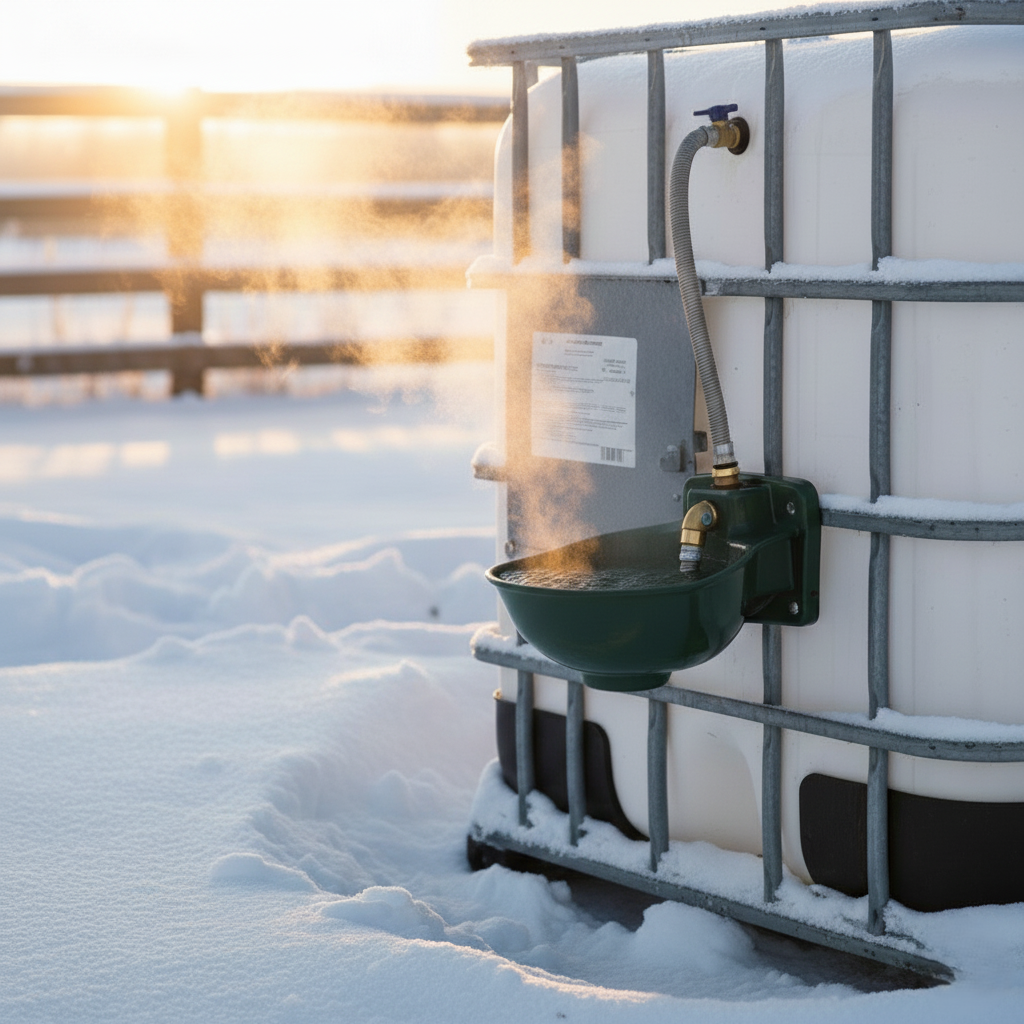 Uppvärmbar Vattenkopp Thermo Plus 31 W, i användning