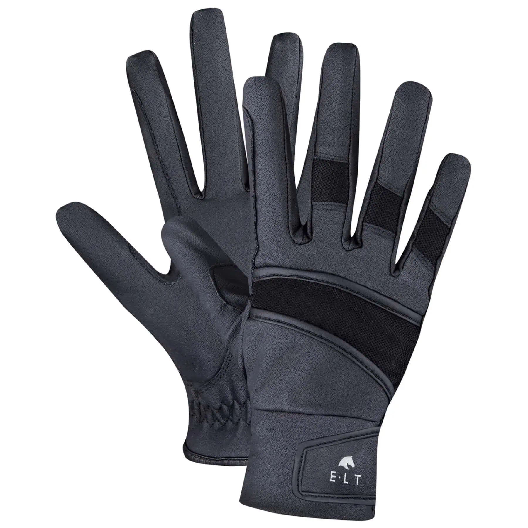 Gants d'équitation ELT Magnetize Winter, fermeture aimantée & polaire, XL