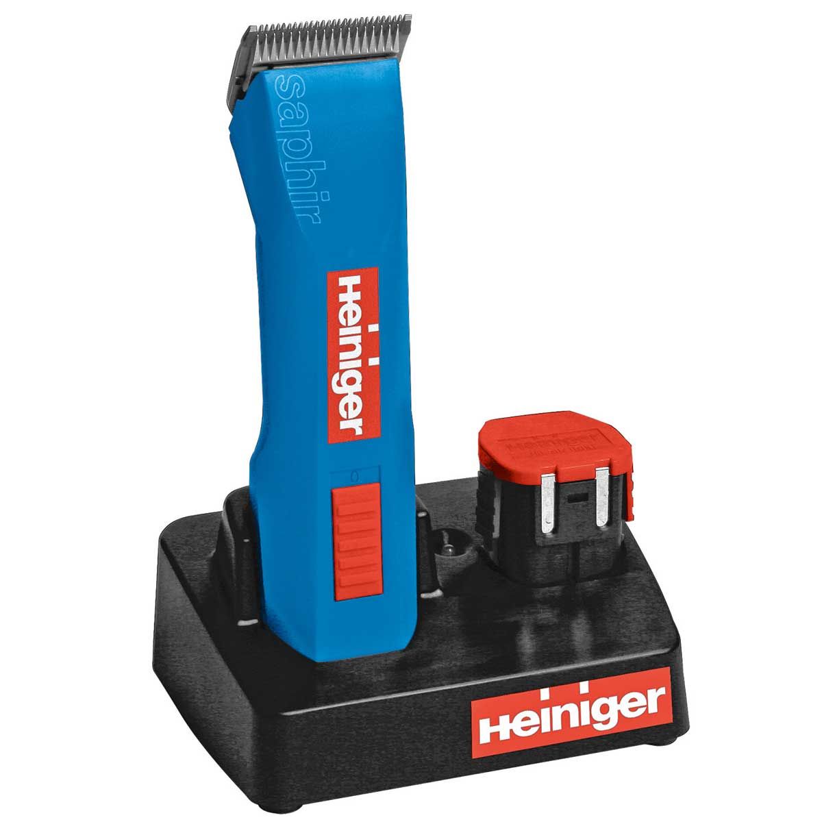 Heiniger Saphir Cordless Clipper with 2 Batteries, Quiet & Light, set