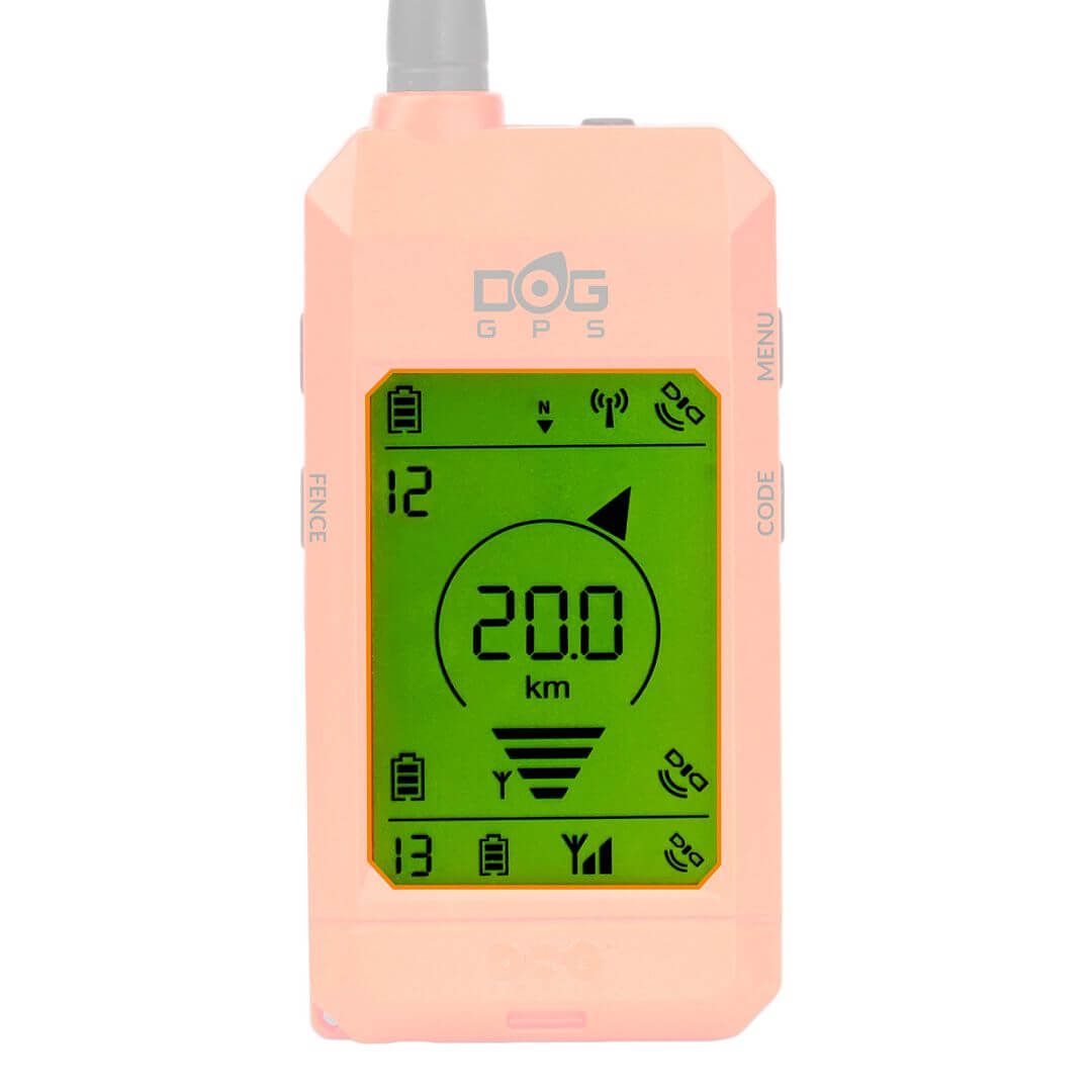 Dogtrace X30 Short GPS-Tracker Set, App-Funktion, kleine Hunde, Vorderansicht