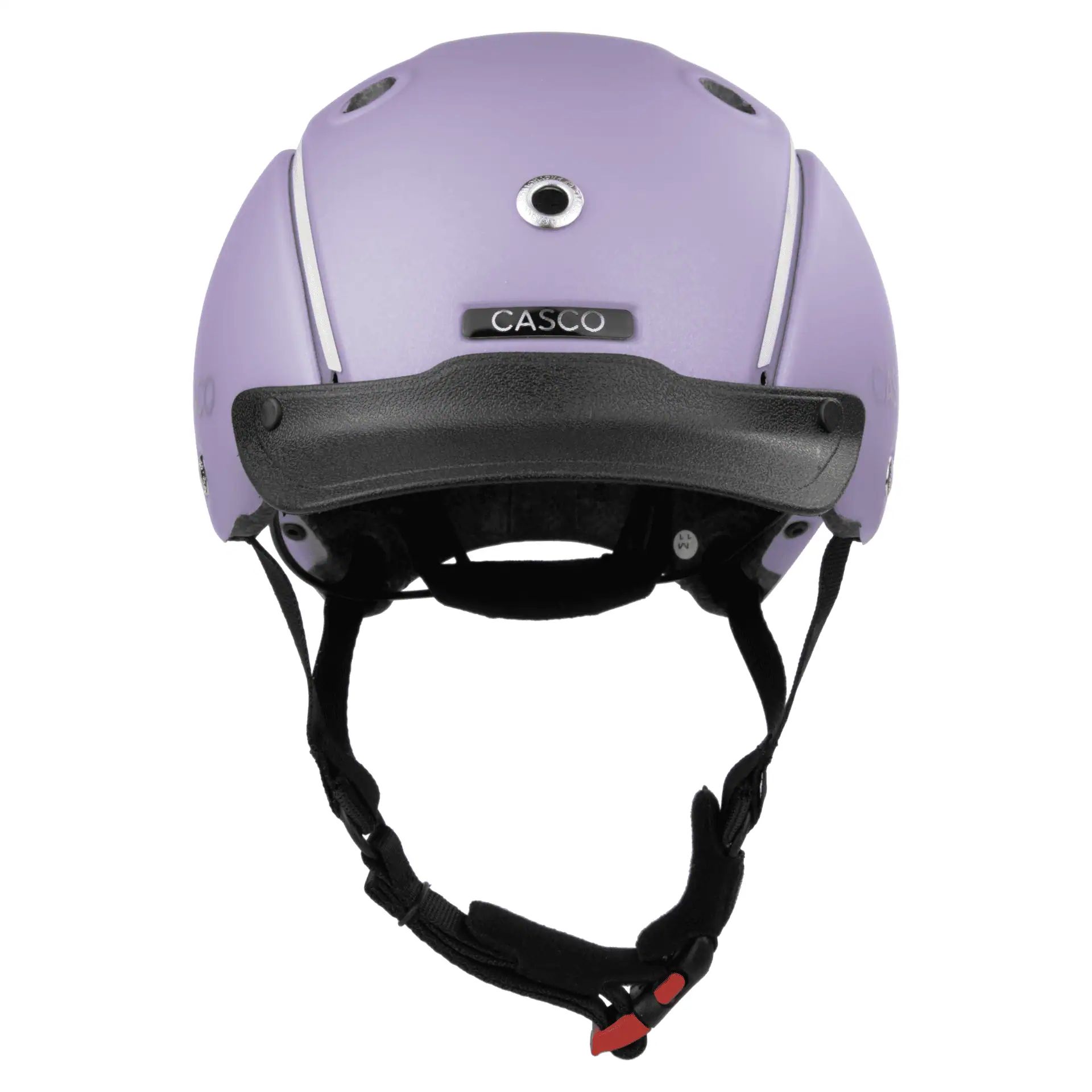 Casco Ridhjälm Nori Iconic, barnhjälm med nackskydd, framifrån