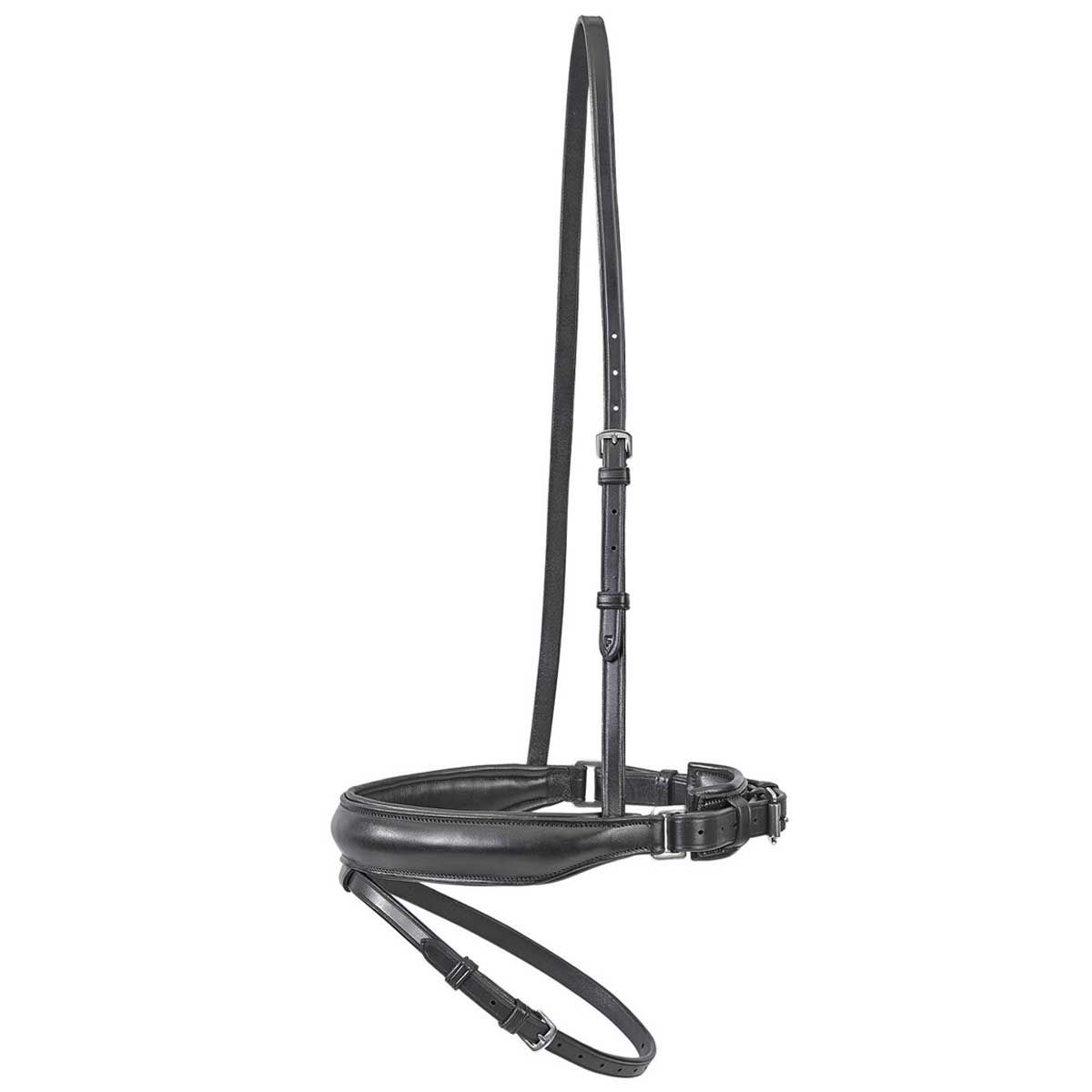 BUSSE Swedish Noseband GRAND PRIX Cob black/white leather