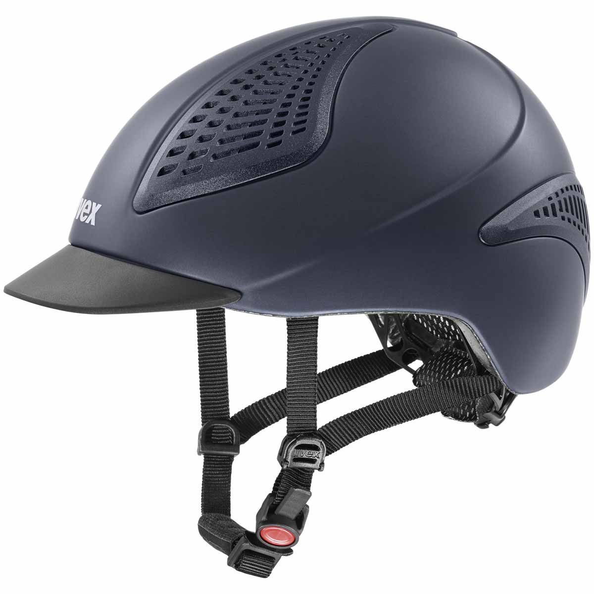 Casque d'équitation Uvex exxential 2 bleu m/l