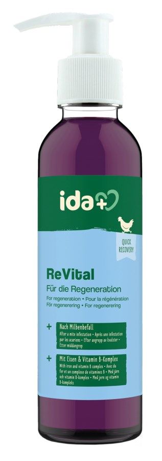 IdaPlus ReVital 200 ml dispenserflaska för fjäderfä