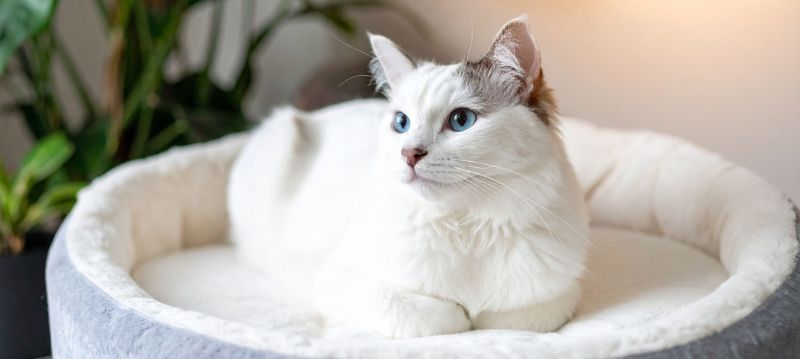 Sovplats för katt