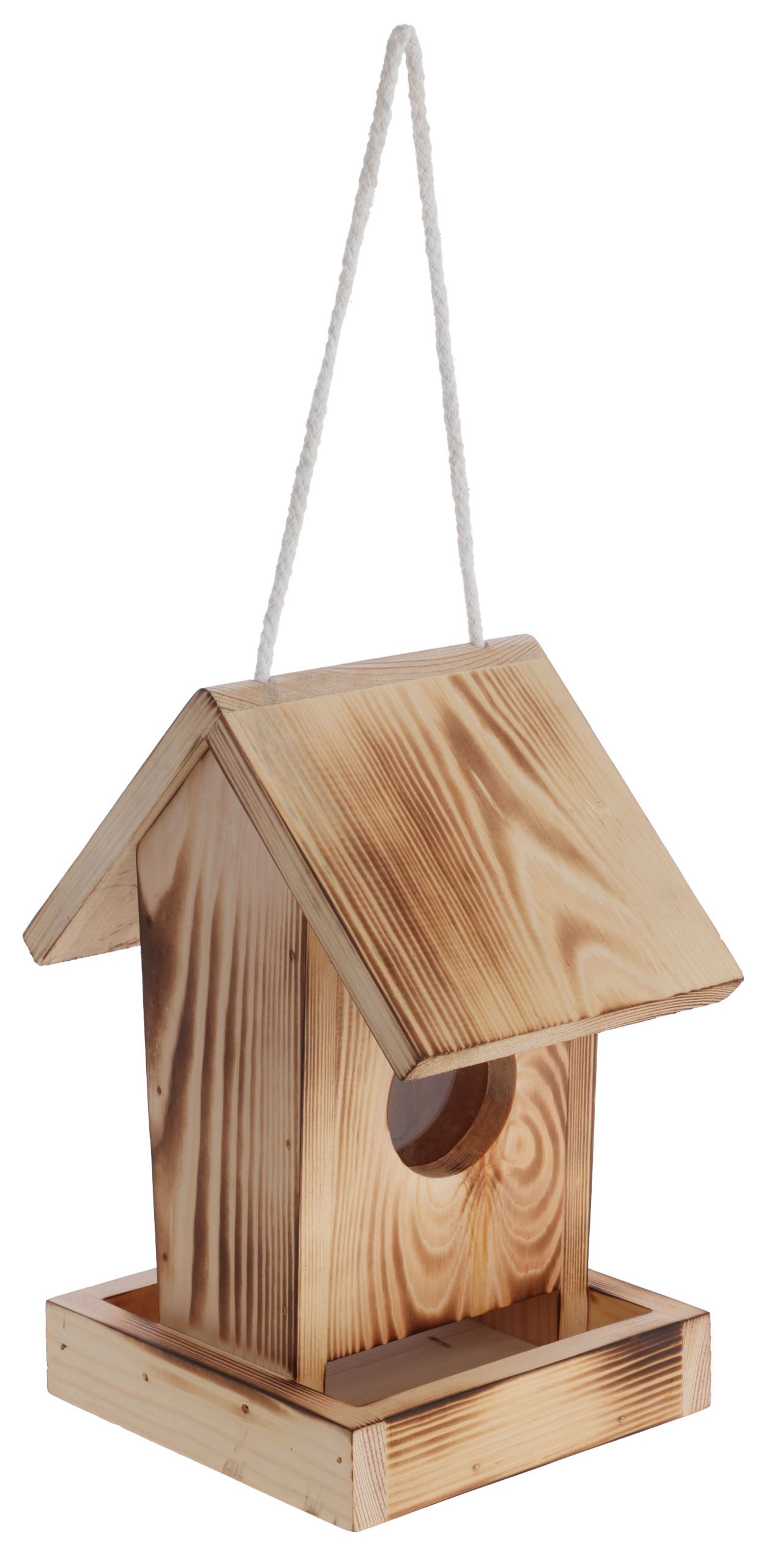 birdhouse, wooden, hanging, cottage, feeder