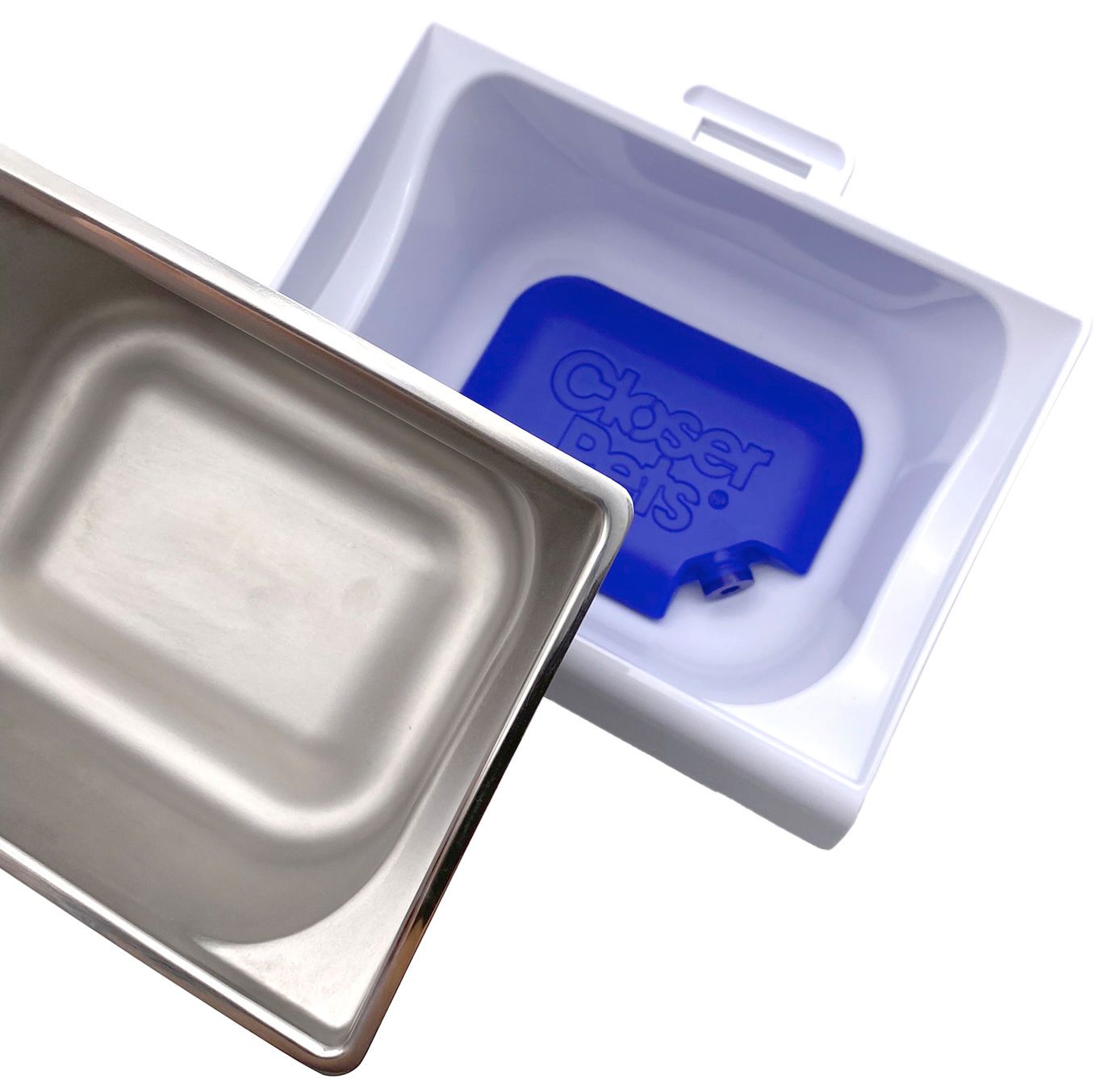 Blechdose, Metallbox, Rechteckig, leer, Kochdose