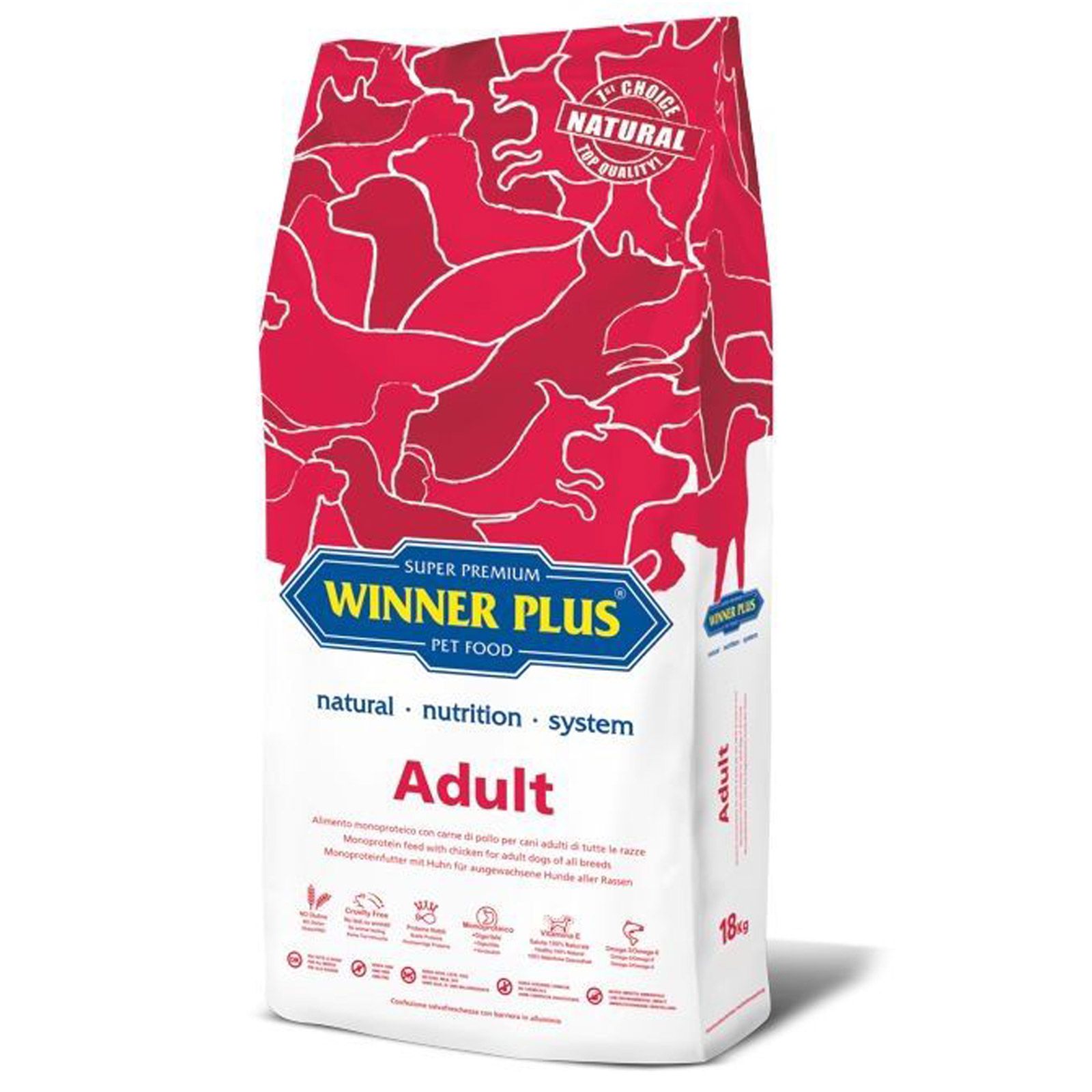 Winner Plus Super Premium Adult, packaging