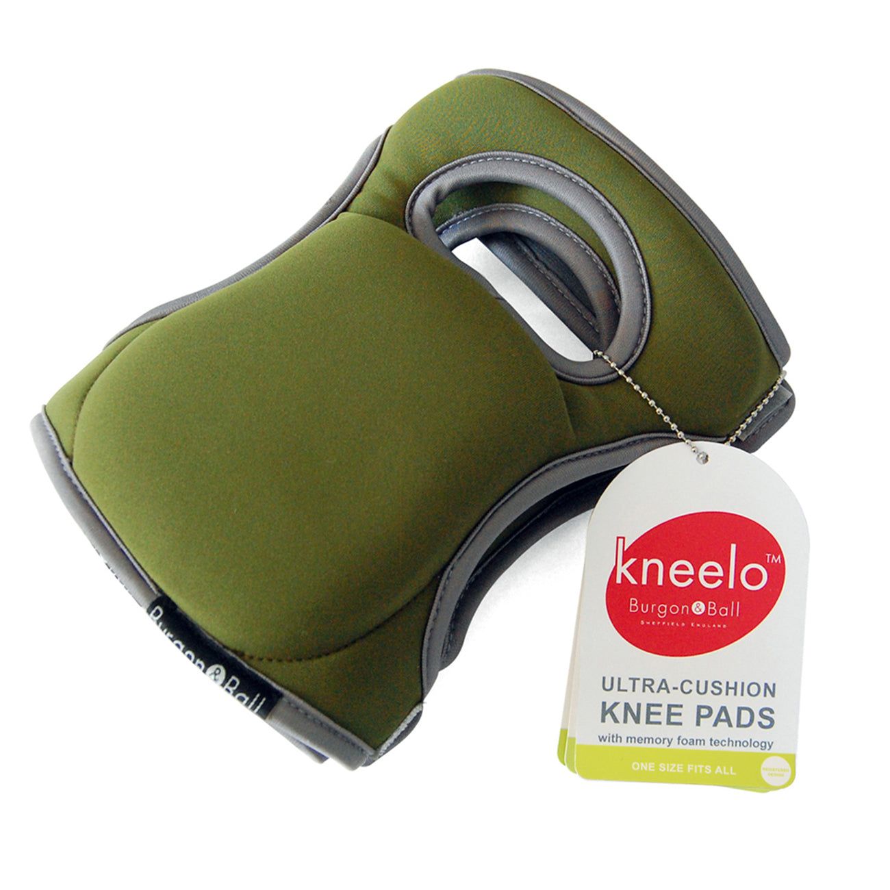 Burgon & Ball Kneelo Gardening Knee Pads Pair, Moss