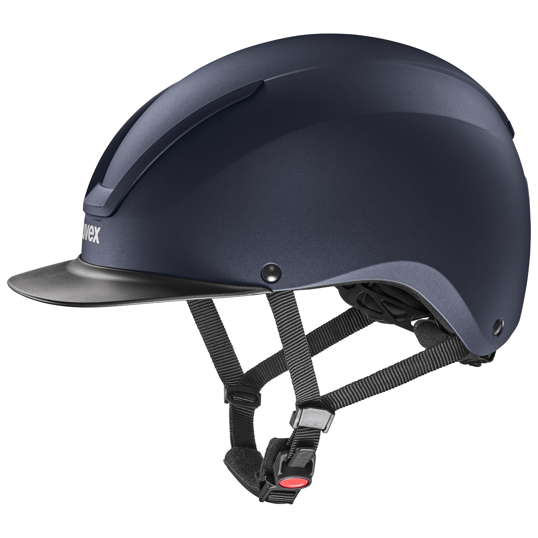 Helm, Fahrradhelm, Metallisch Blau, verstellbarer Gurt, lames Design