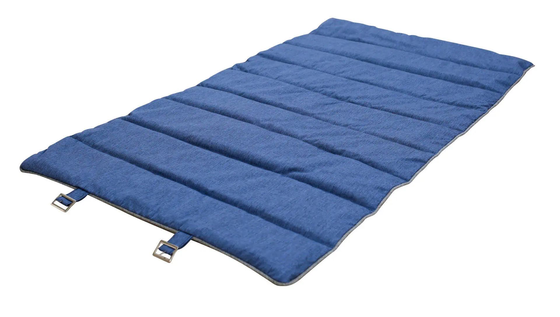 Travel Mat Marie, grey/blue, 112 x 67 cm,