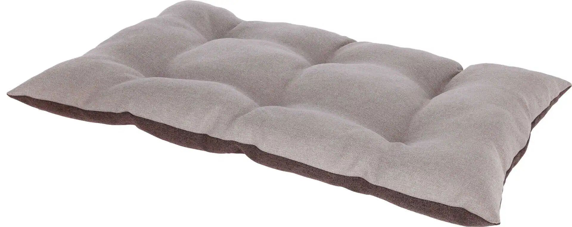 Kerbl Liegekissen Ely, beidseitig, waschbar, braun/beige, 115x75x11 cm