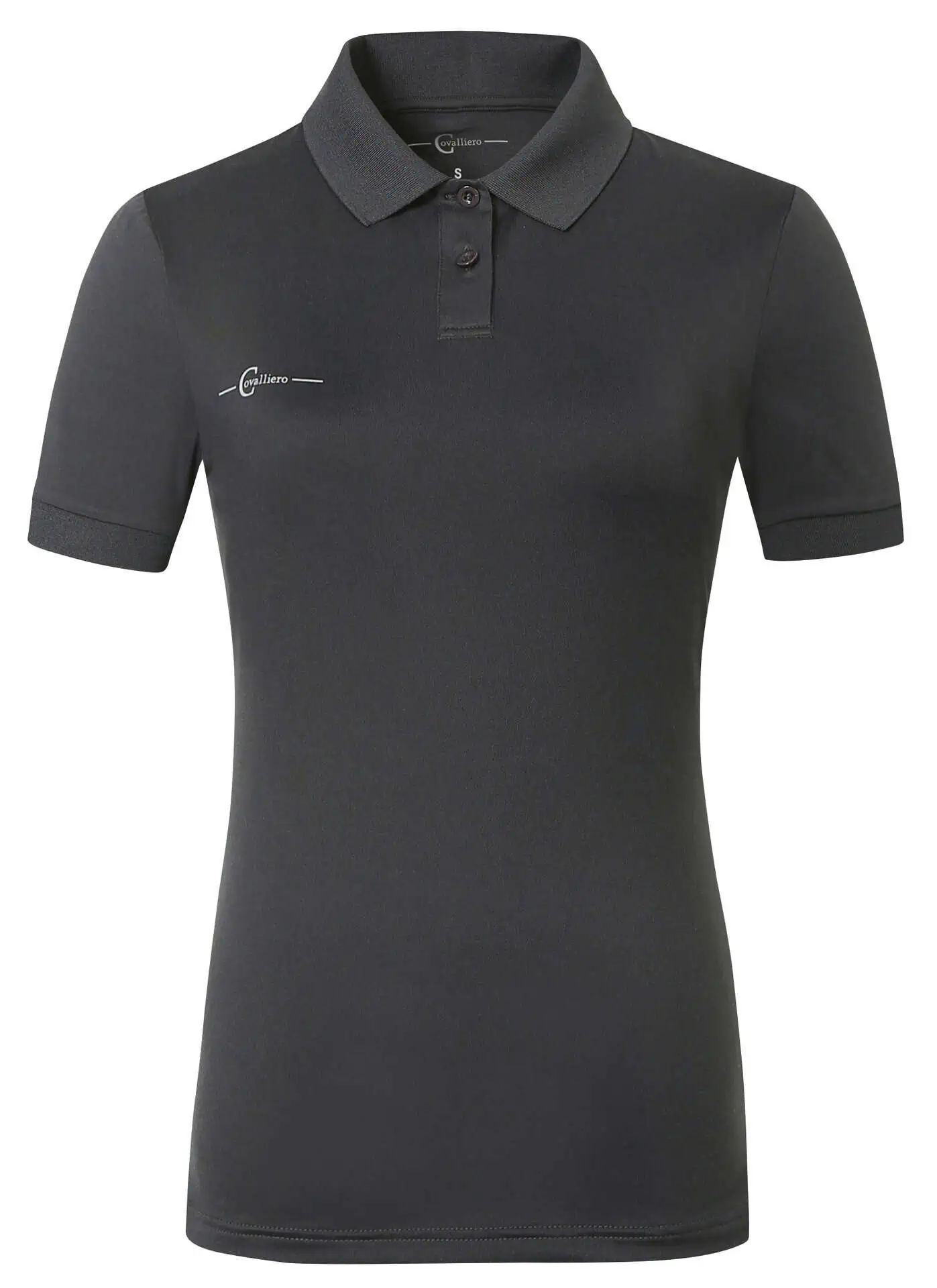 Covalliero Poloshirt Damen, körpernaher Schnitt, atmungsaktiv