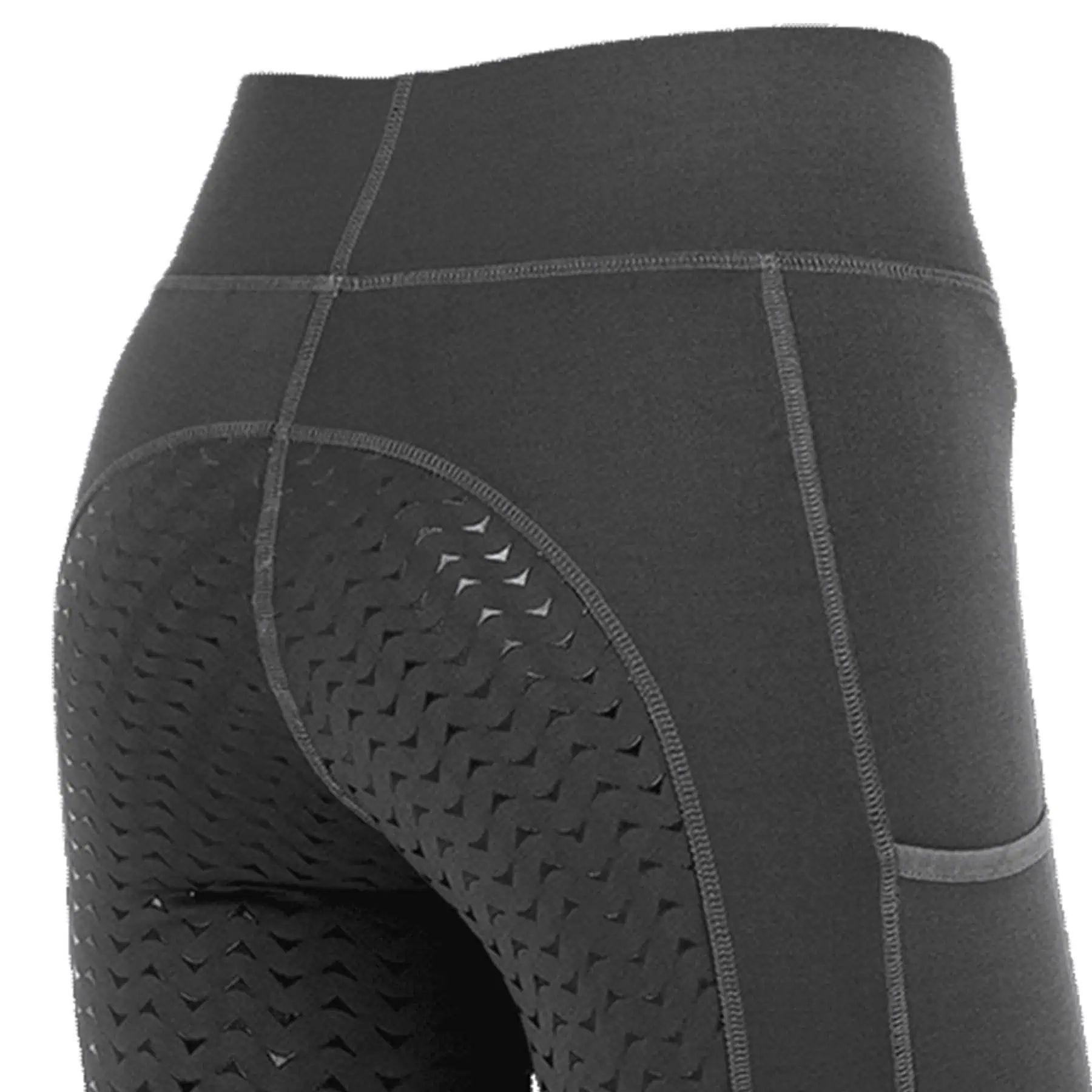 ELT Reitleggings Ella mit Silikon-Vollbesatz, atmungsaktiv, asphalt D34