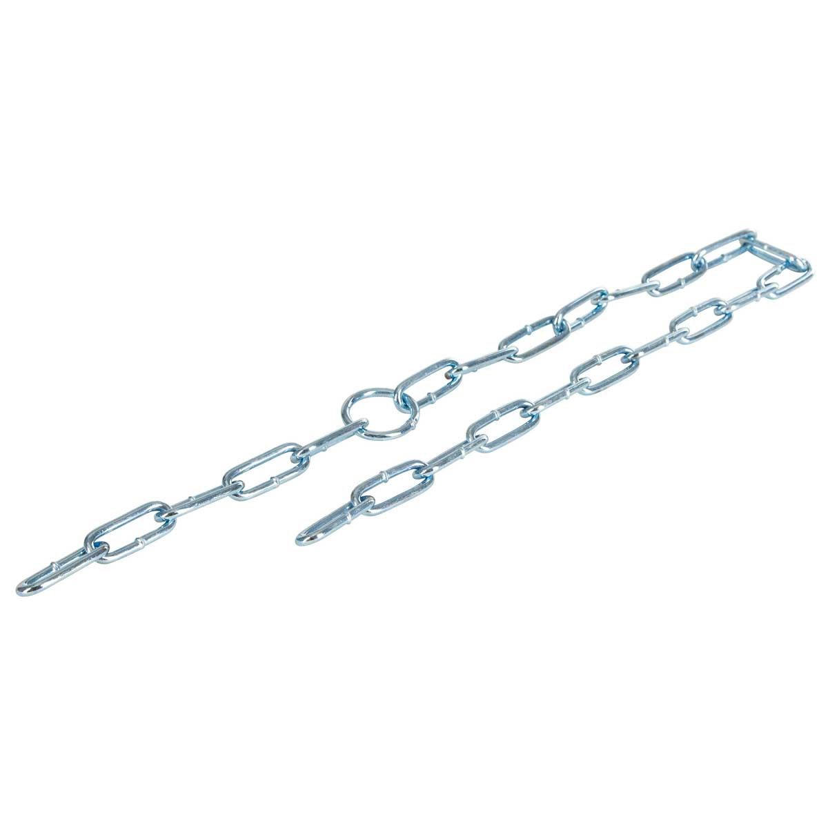 Kerbl Chaîne de suspension 75 cm pour jouets à porcs, galvanisée/inox