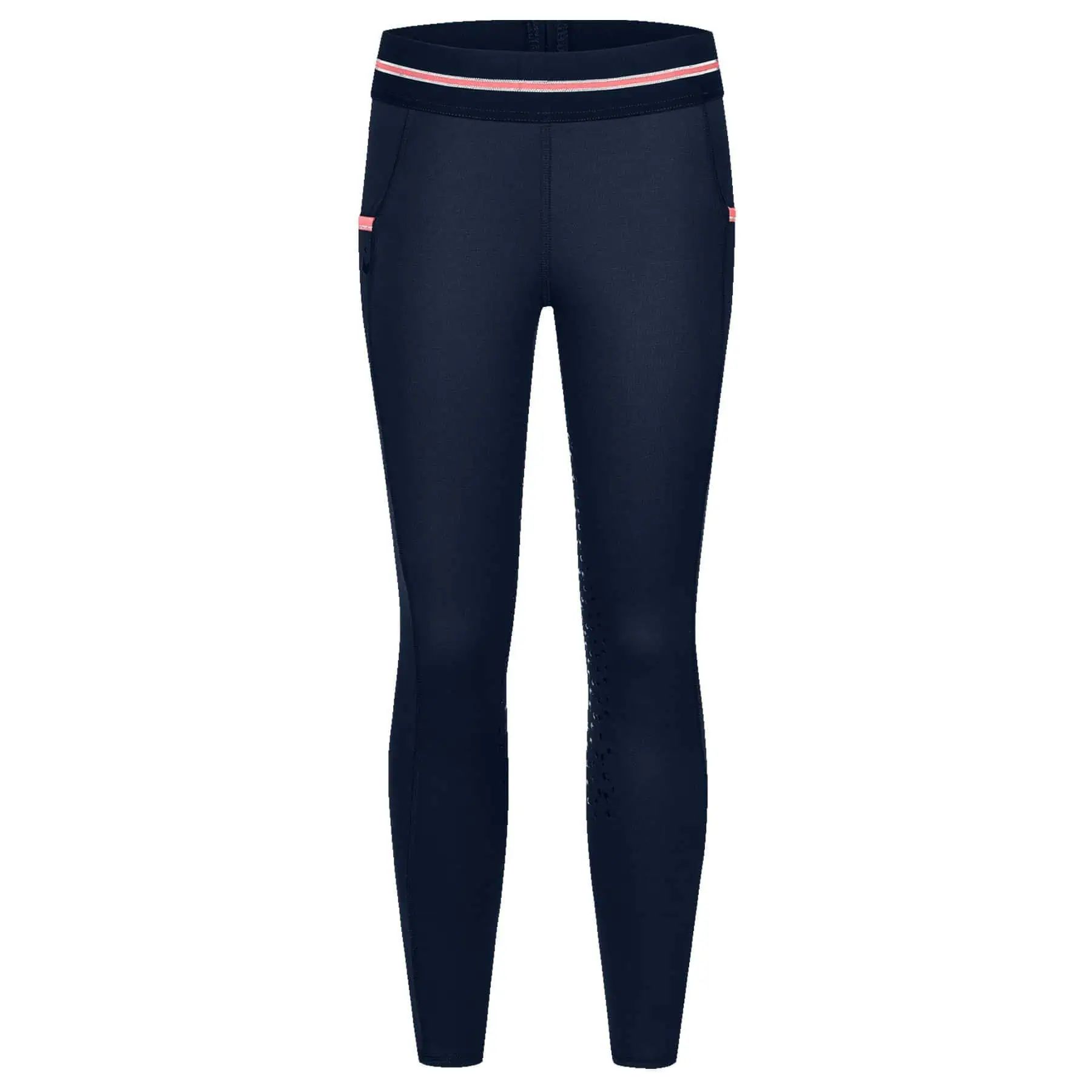 ELT Reitleggings Lucky Leni, Kinder, Silikon-Vollbesatz, Glitzer, 128