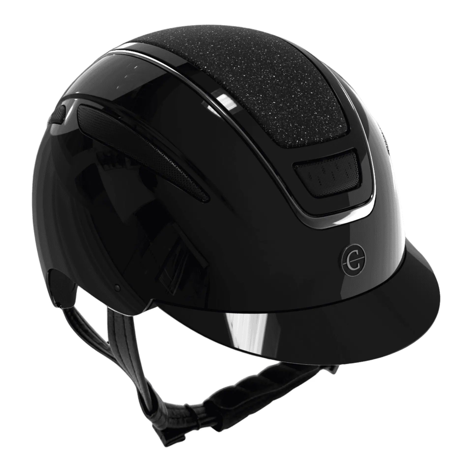 Covalliero Casco da equitazione Elite, design classico e Disc-System, dettaglio