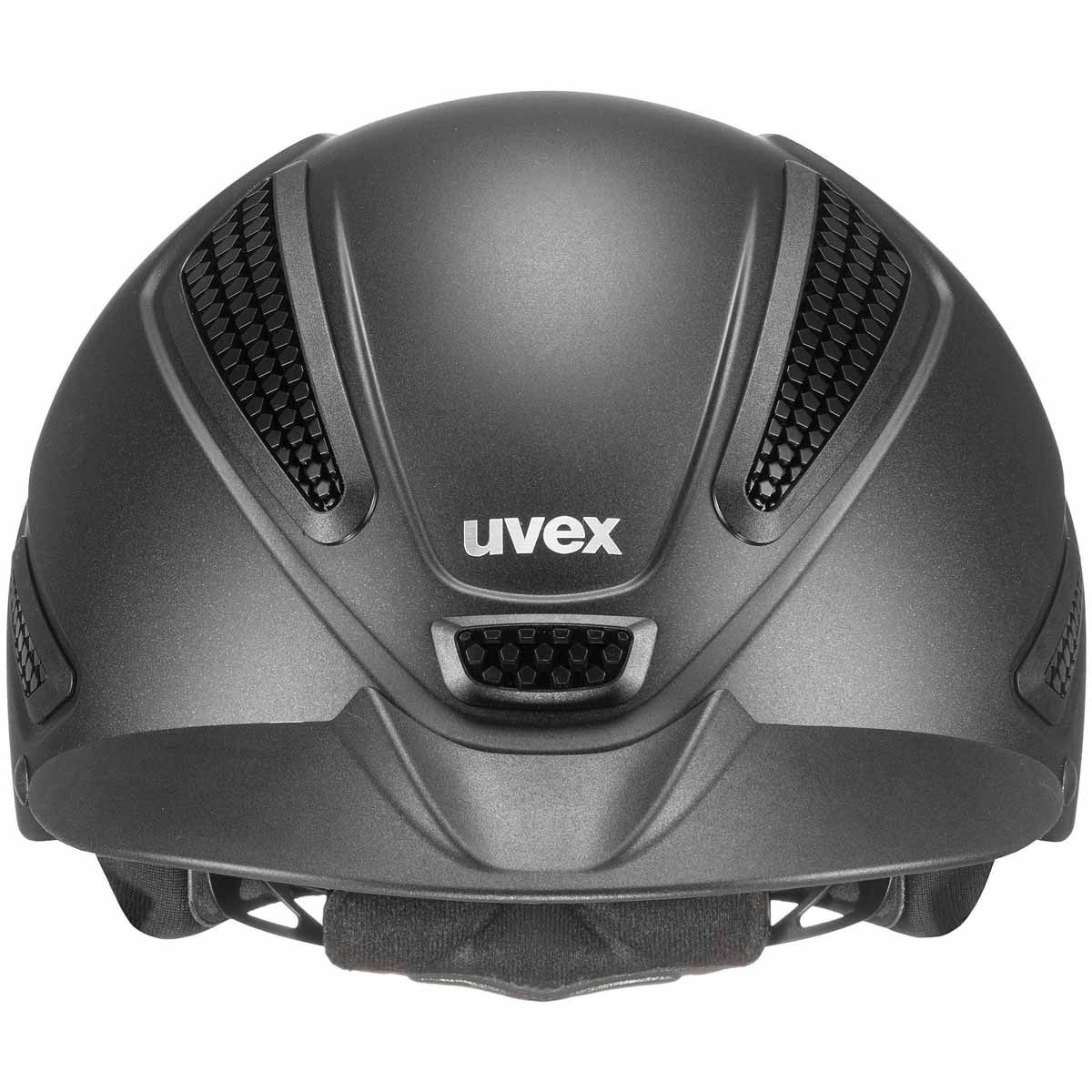 uvex perfexxion II riding helmet with ponytail cutout, 3D-IAS