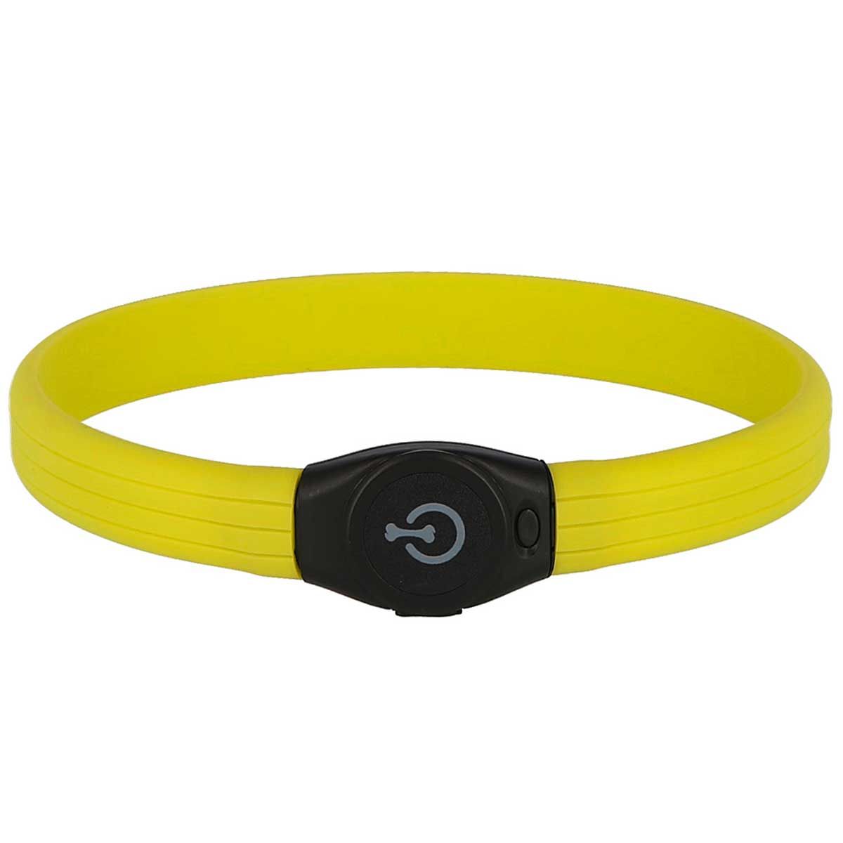 Kerbl Collier lumineux pour chiens poils longs led vert