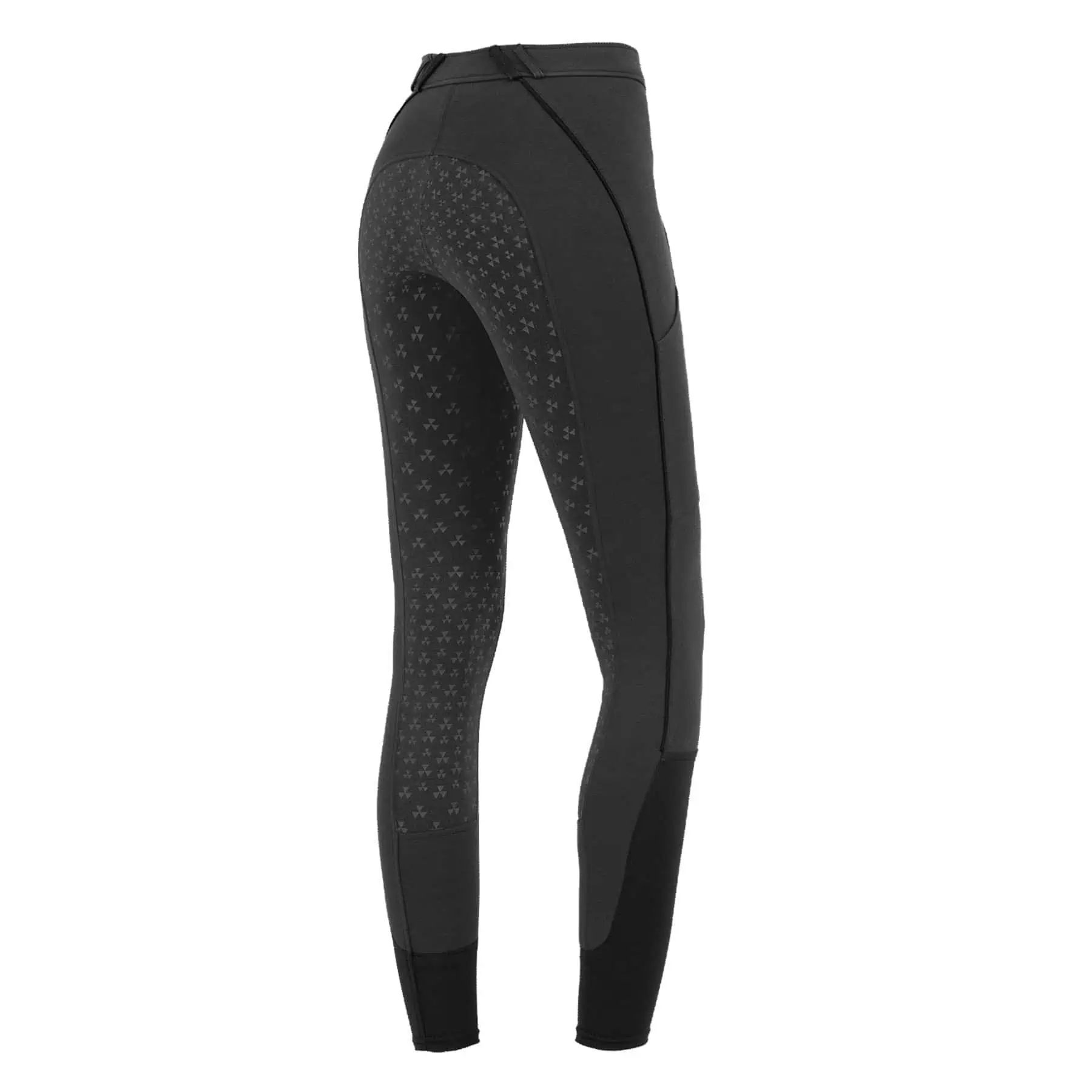 ELT Reithose Fenja, Kinder-Vollbesatzreithose mit Glitzerdetails, asphalt 140