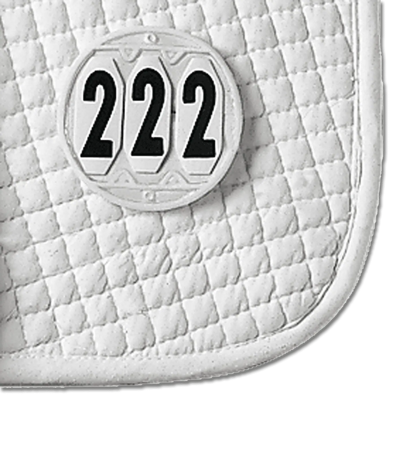 Saddle Pad Numbers, round